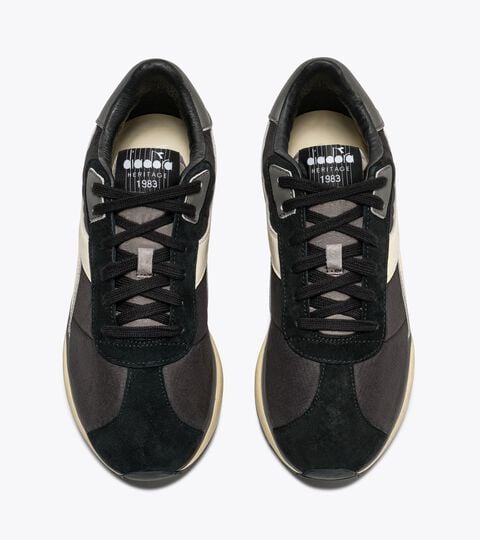 Heritage Leather Sneakers - Women&rsquo;s
 MERCURY ELITE SPRINT SW BLACK/WHITE PRISTINE - Diadora