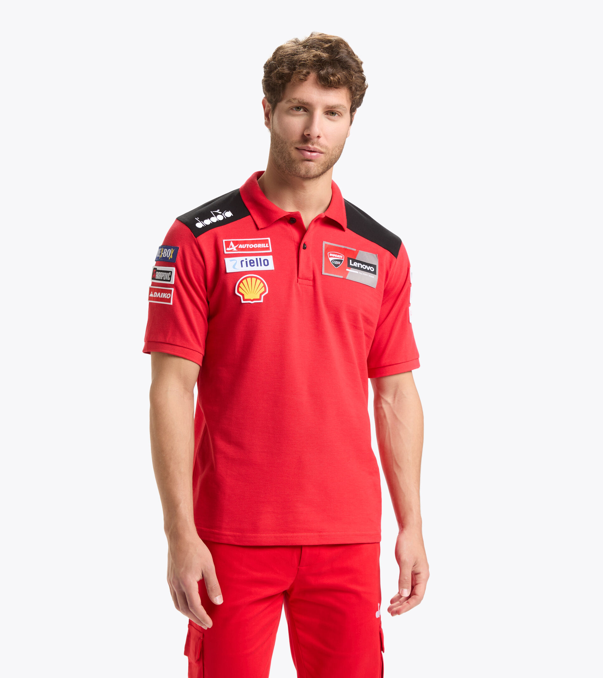 Sporty Ducati 22 MotoGP Polo - Men’s
POLO DUCATI REPLICA MGP22 DUCATI MGP RED/BLACK - Diadora