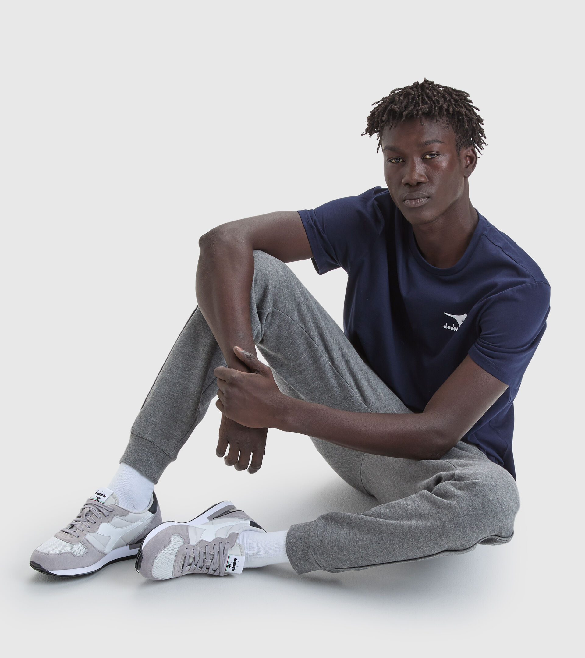 Sports T-shirt - Men’s T-SHIRT SS CORE CLASSIC NAVY - Diadora