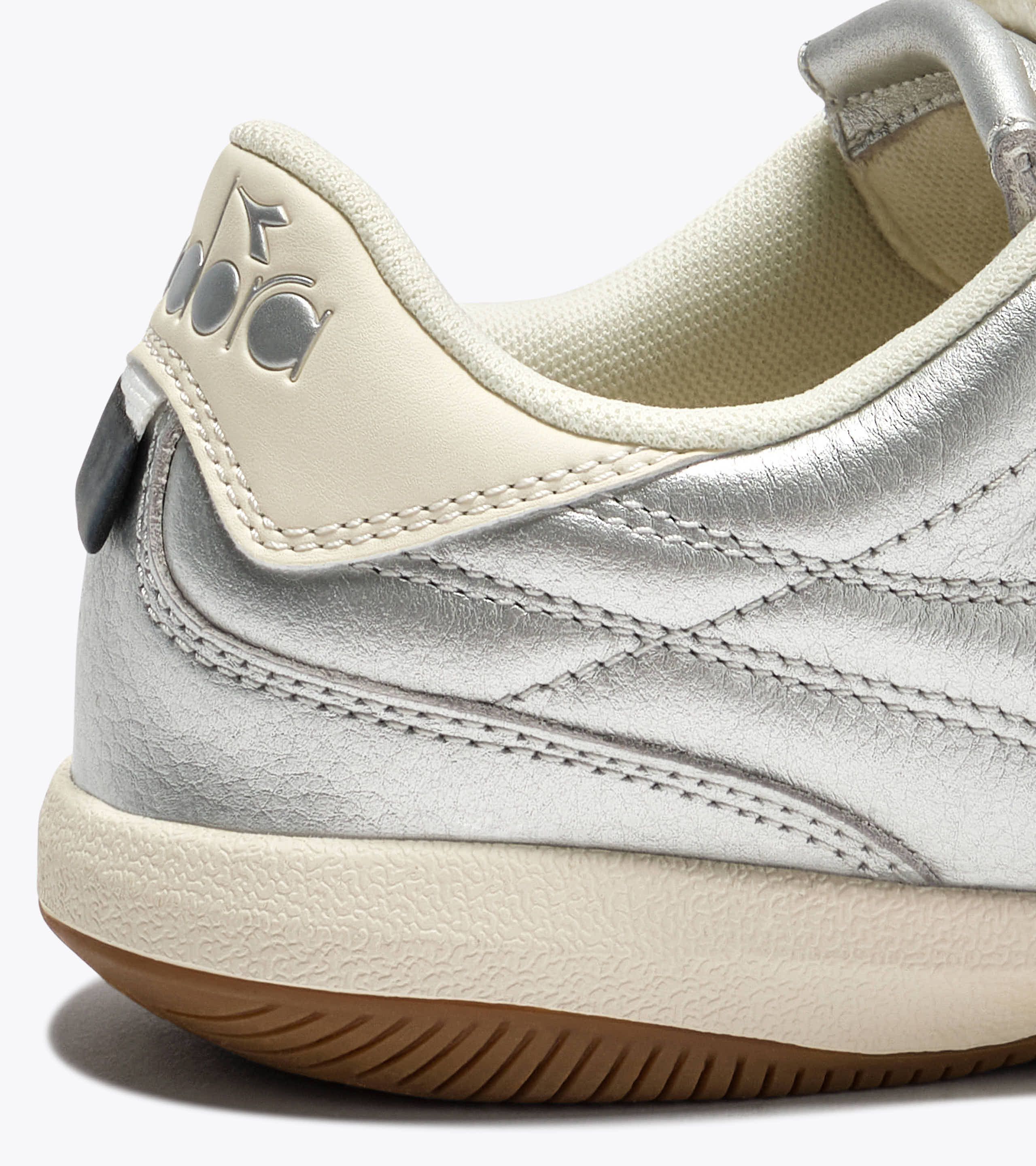 GOLD INDOOR METALLIC Terrace sneakers in laminated leather - All