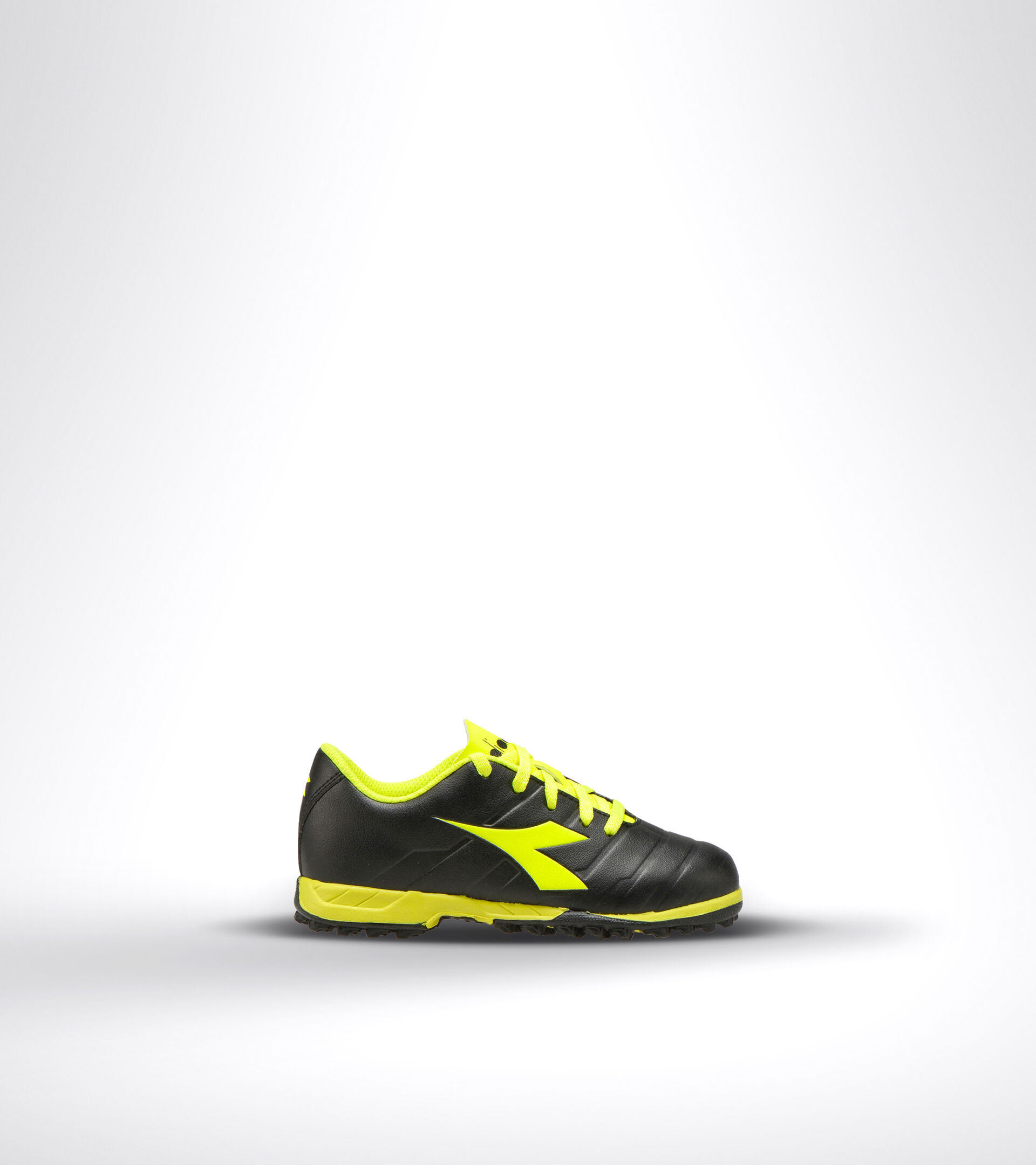 Hard ground and artificial turf football boot - Unisex kids PICHICHI 3 TF JR BLACK/FLUO YELLOW DIADORA - Diadora
