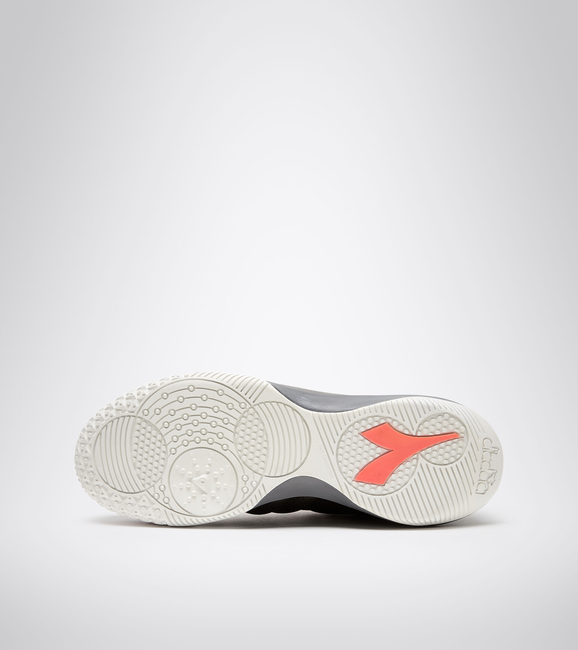 Futsal boot - Specific outsole for indoor grounds BRASIL SALA ID BLACK/RED FLUO - Diadora