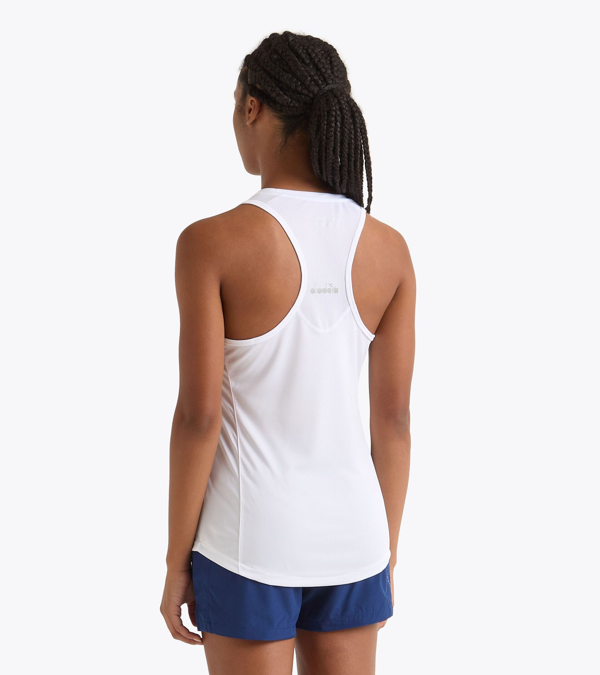 Tennis Tank Top - Women L. TANK COURT OPTICAL WHITE - Diadora