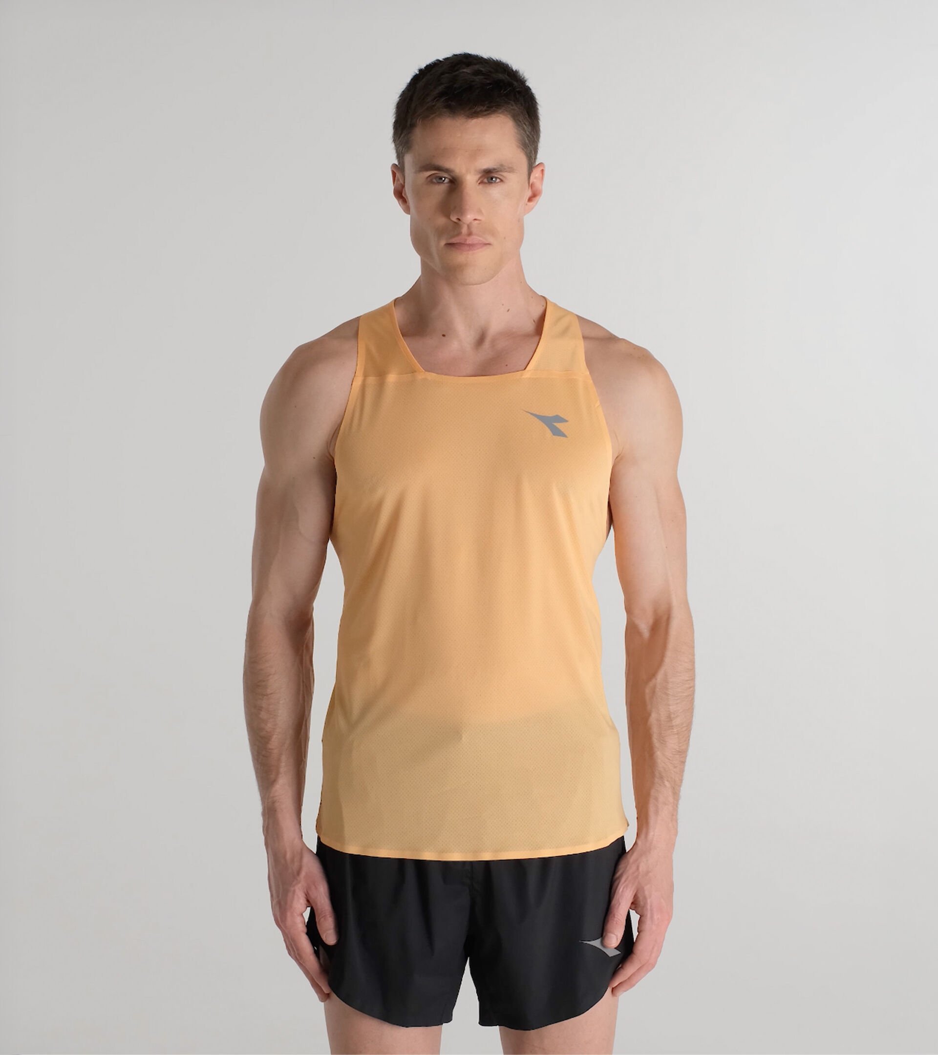 Superleichtes FIBRAZERO-Tanktop  - Running - Herren
 TANK SUPER LIGHT FIBRAZERO PFIRSICHSCHUSTER - Diadora