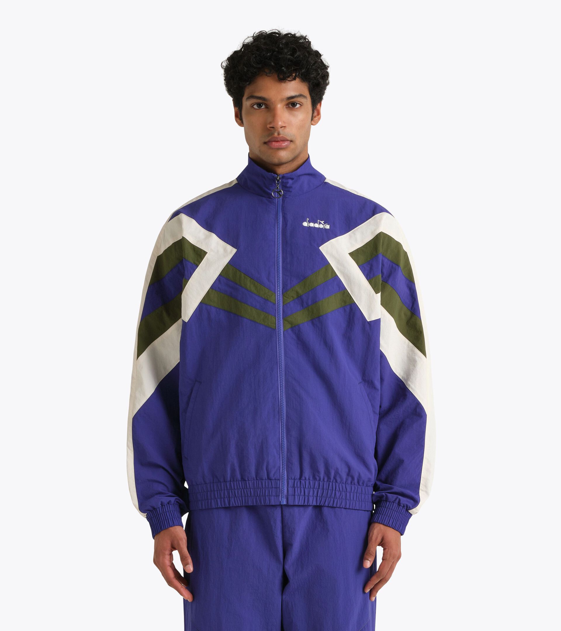 Legacy Track Jacket - All-gender
 TRACK JACKET LEGACY NAVY - Diadora