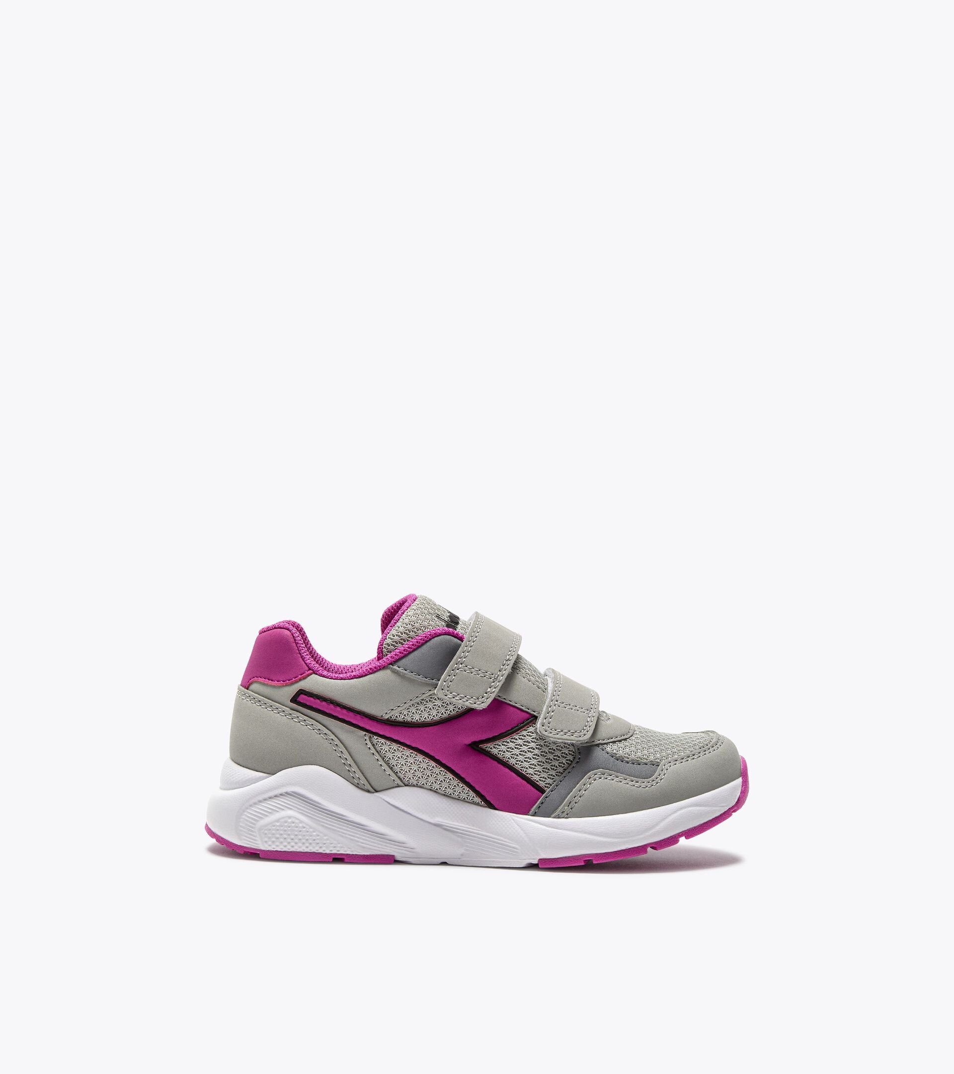Laufschuh Junior - Für alle Geschlechter FALCON 5 JR V SILBER DD/ROSE VIOLETT - Diadora