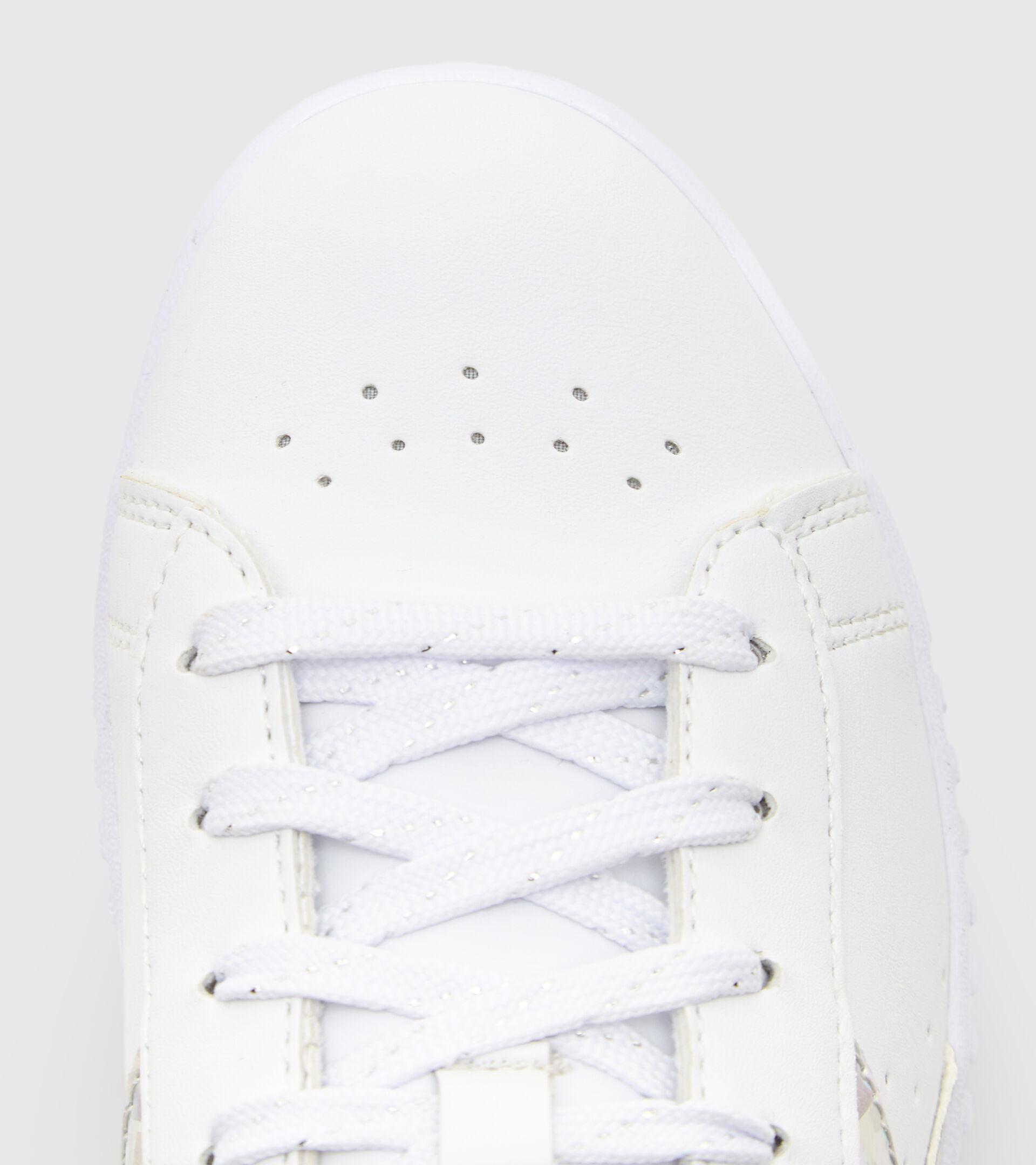 Sports shoes - Youth 8-16 years GAME STEP DIAMONDS GS WHITE/SILVER - Diadora
