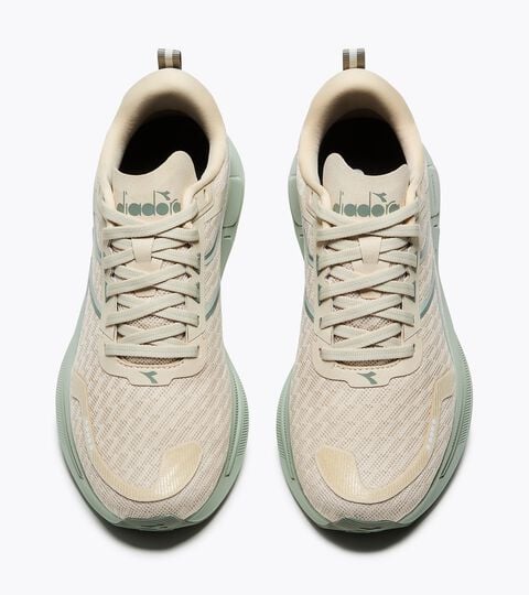 Neutral running shoe - Comfort and stability - Women's CELLULA  2 W ALMOND MILK /SEA FOAM - Diadora