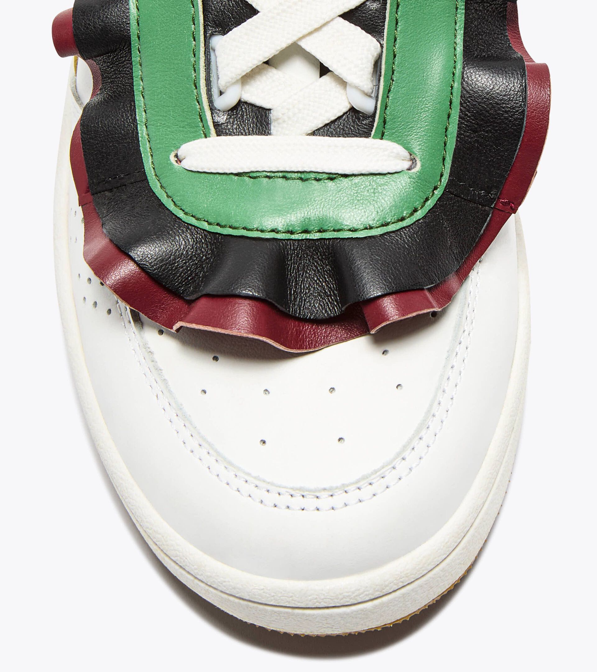 Sneakers Heritage en cuir - Femme B.ELITE ROUGE WN MULTICOLOR - Diadora