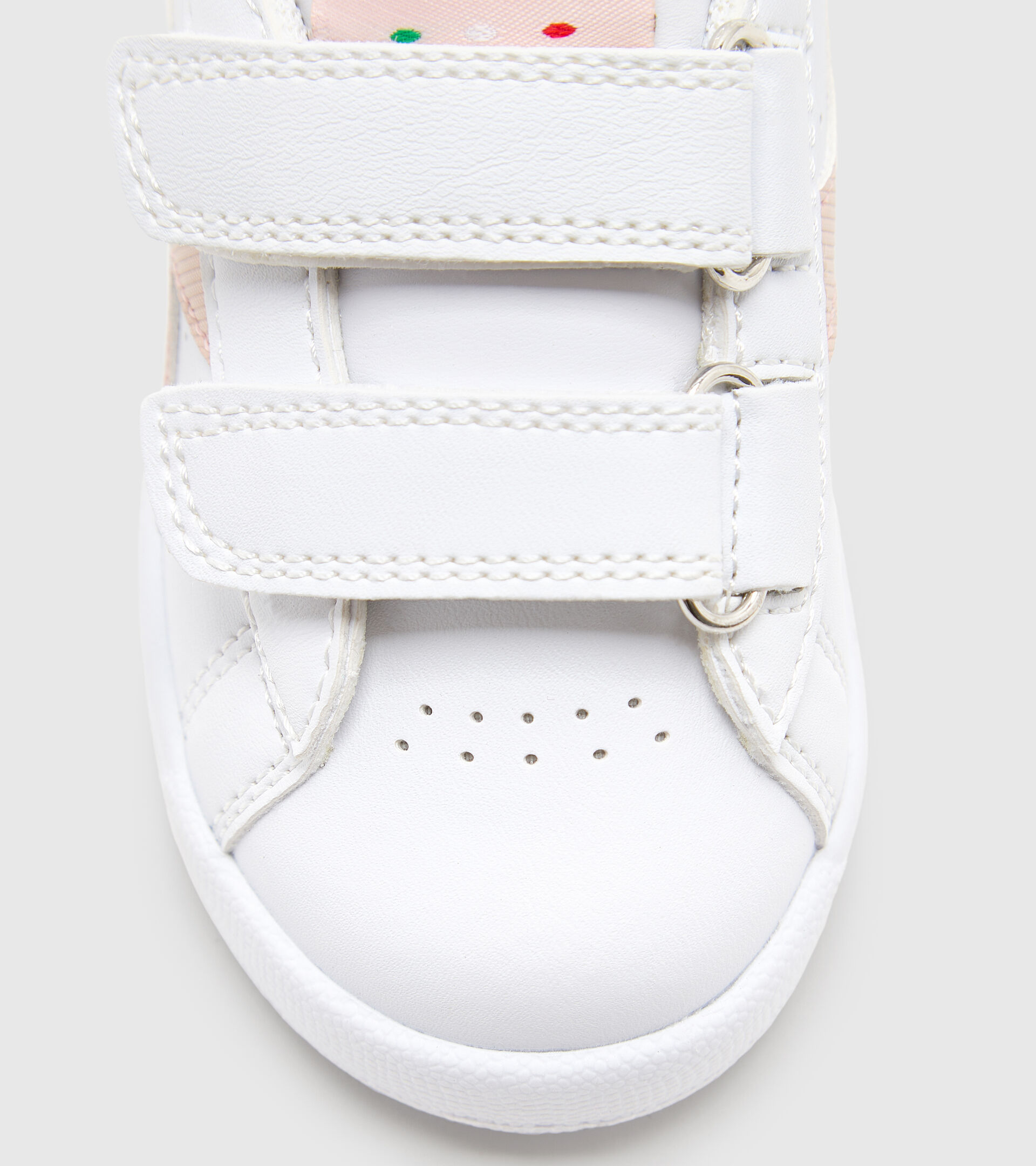 Sports shoes - Toddlers 1-4 years GAME P TD GIRL WHITE/PEACH WHIP - Diadora