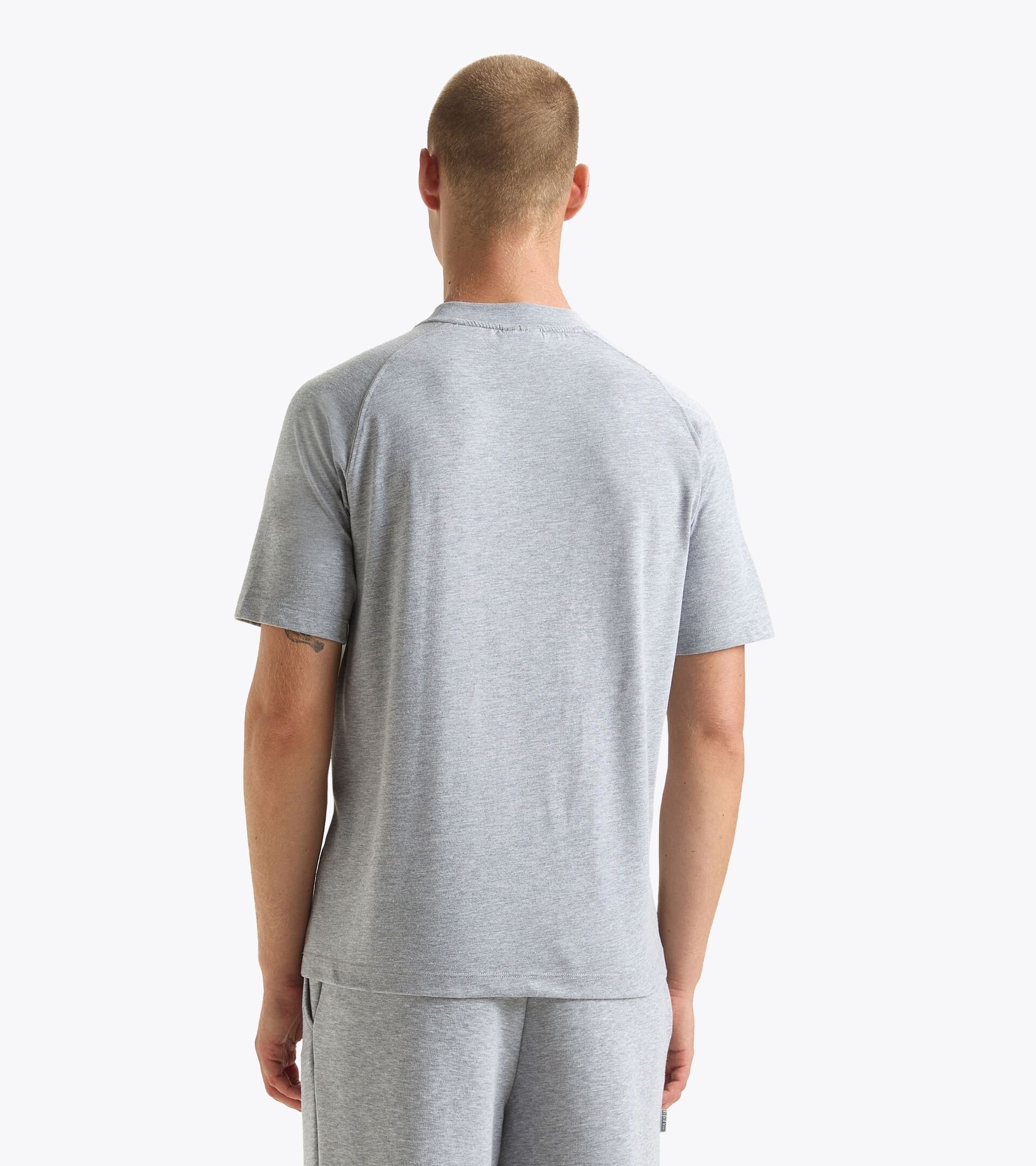 T-shirt - Gender Neutral T-SHIRT SS 1948 ATHL. CLUB HIGH RISE MELANGE - Diadora