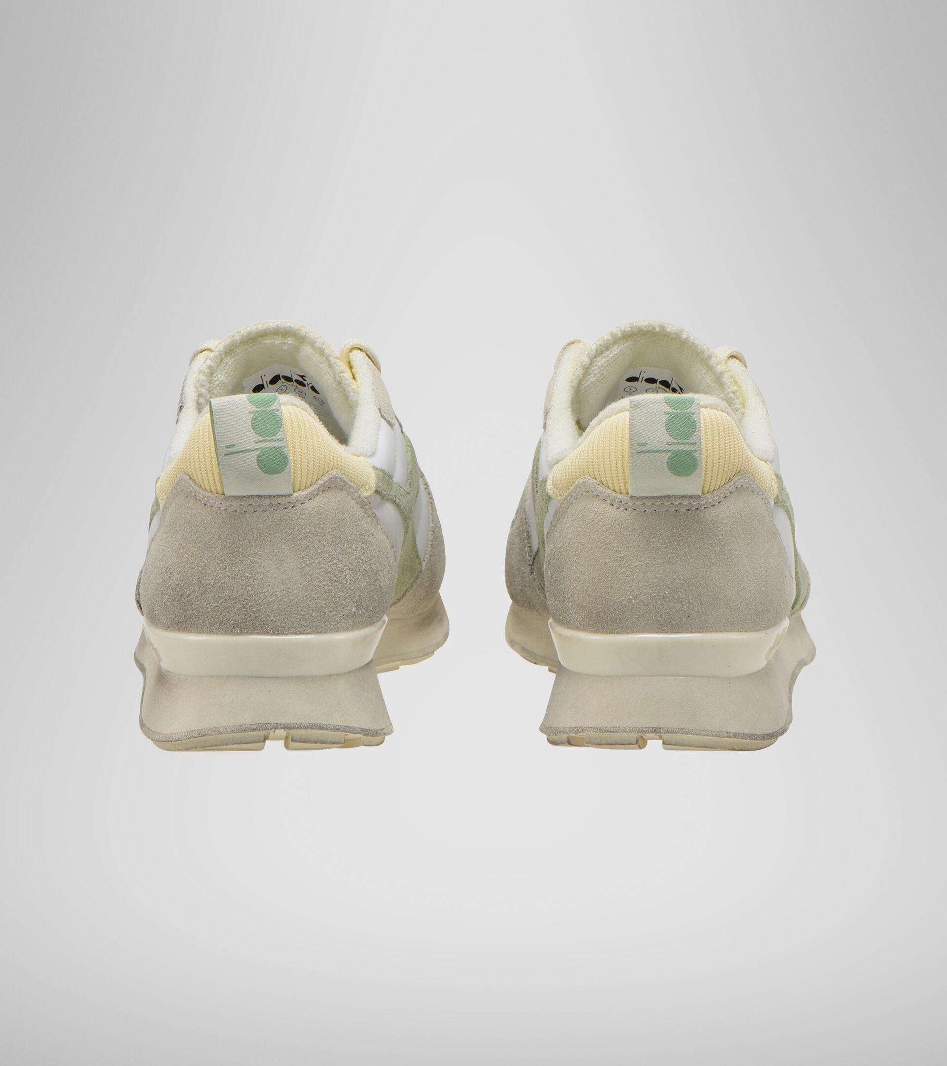 Sports shoe - Women CAMARO ICONA WN WHITE/CELADON GREEN - Diadora