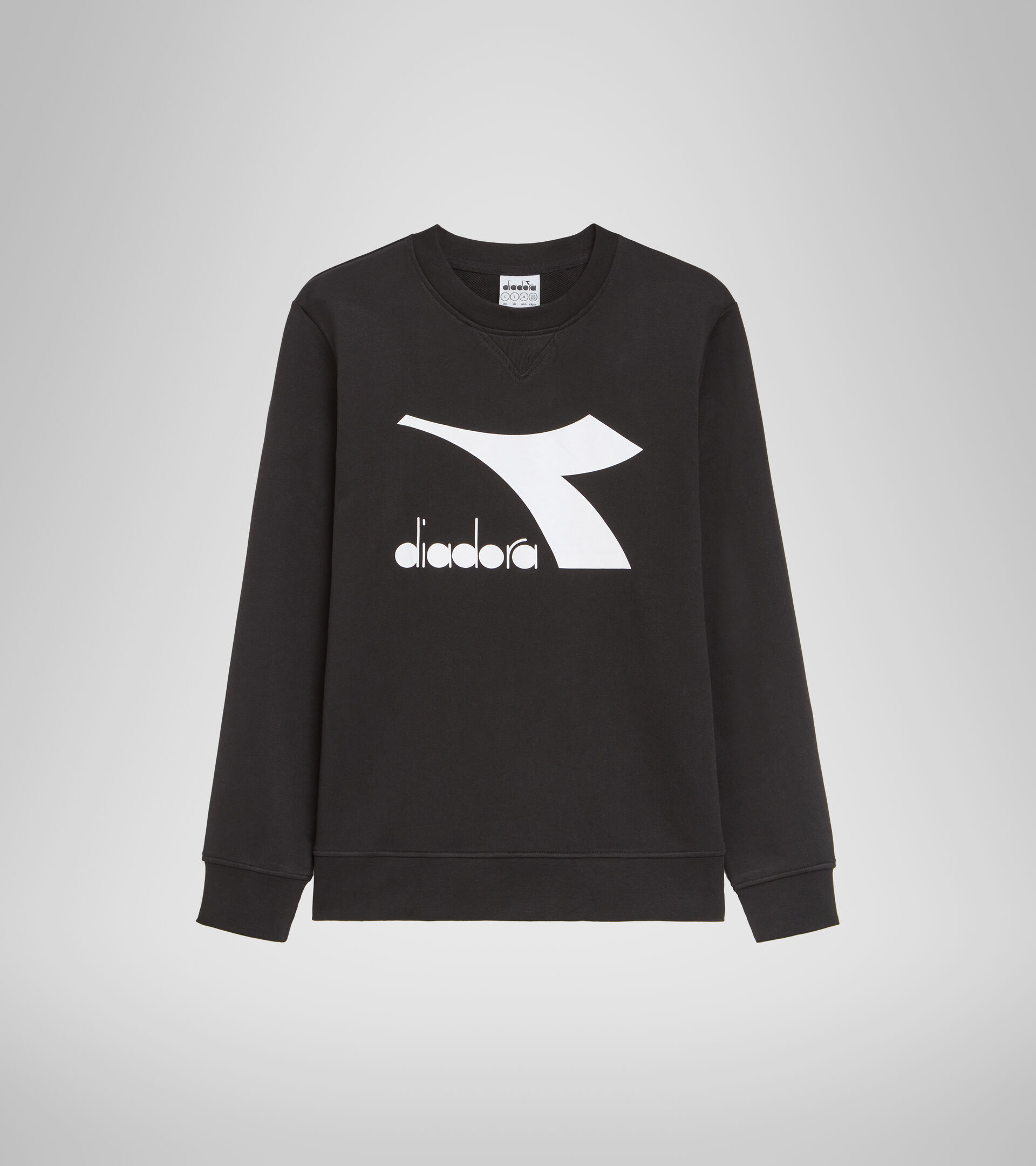 Sweat-shirt de sport - Homme SWEATSHIRT CREW CHROMIA NOIR - Diadora