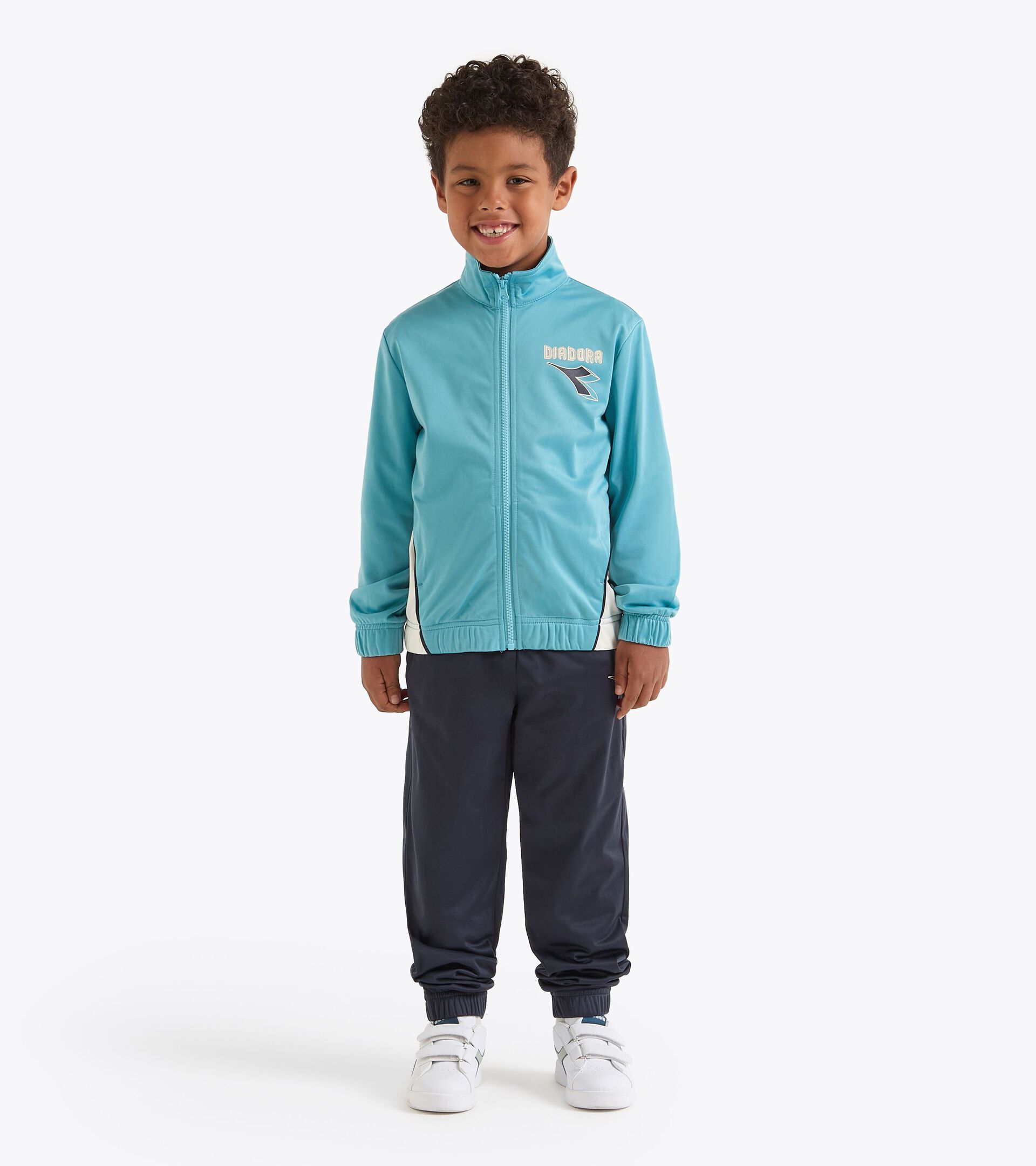 Polyestere tracksuit - Boy
JB. TRACKSUIT FZ LOGO (PL) BLUE DENIM - Diadora