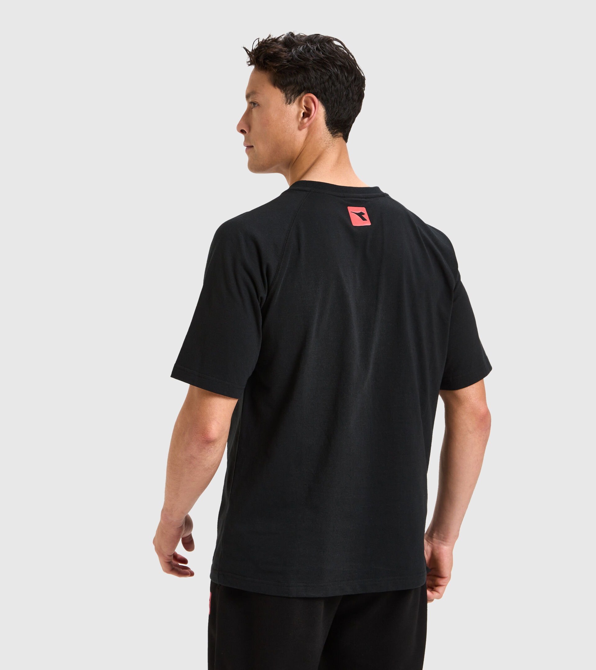 Cotton-blend T-shirt - Men T-SHIRT SS  URBANITY BLACK - Diadora