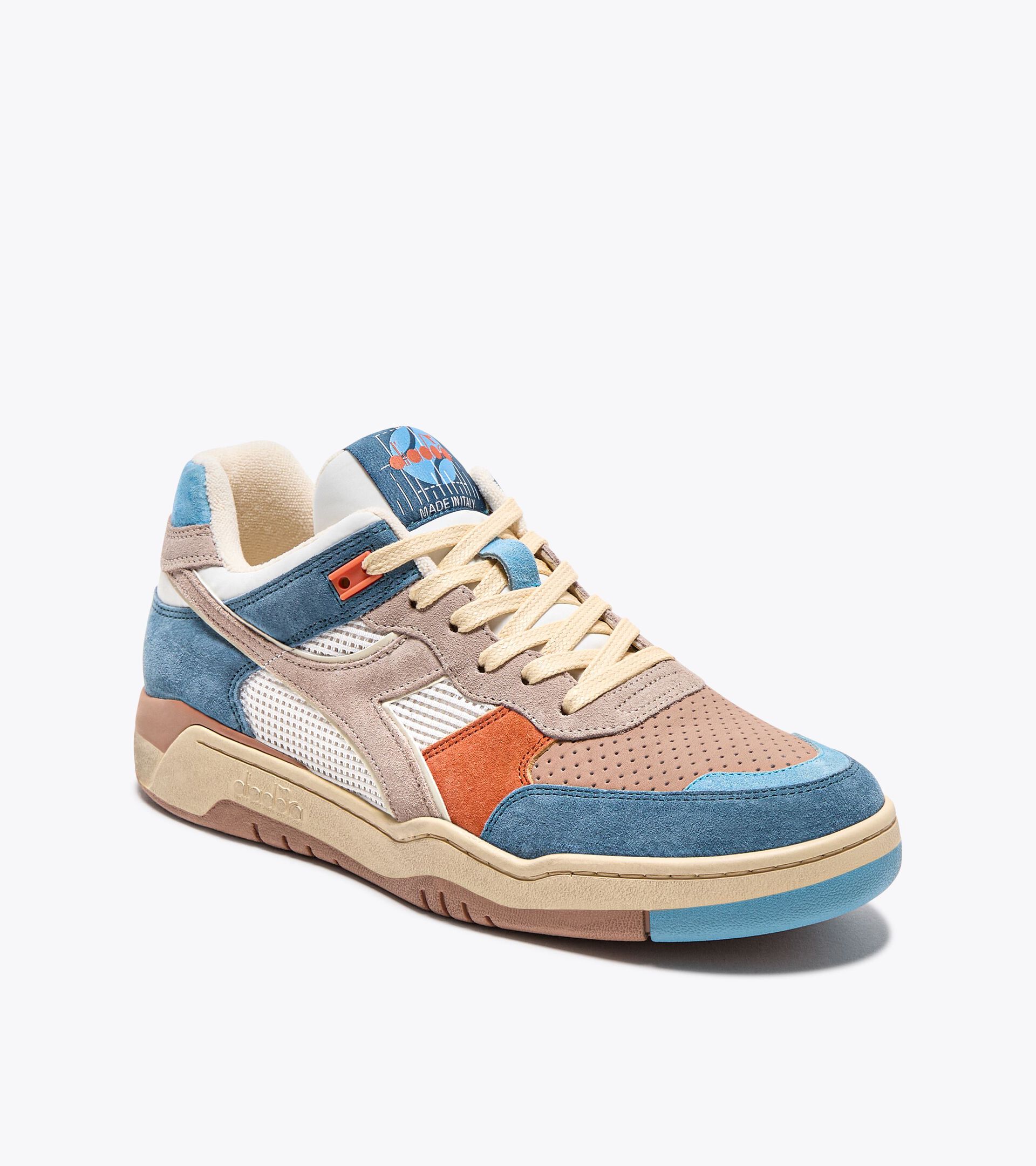 Heritage leather sneaker - Made In Italy - All-Gender
B.560 TOURNEY ITALIA BLUE - Diadora