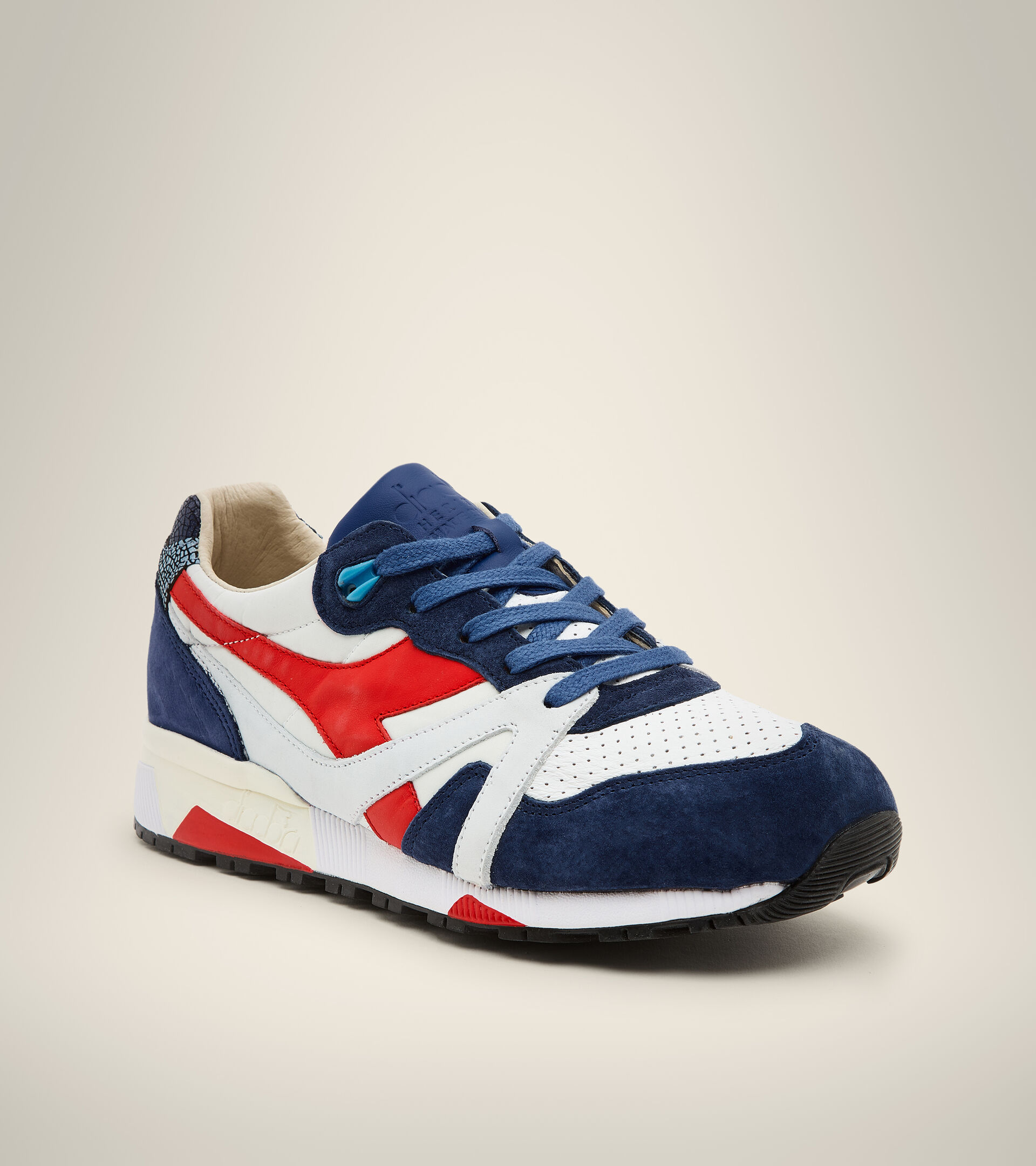 Chaussures Heritage Made in Italy - Homme N9000 ITALIA WEISS/WAHR MARINEBLAU - Diadora