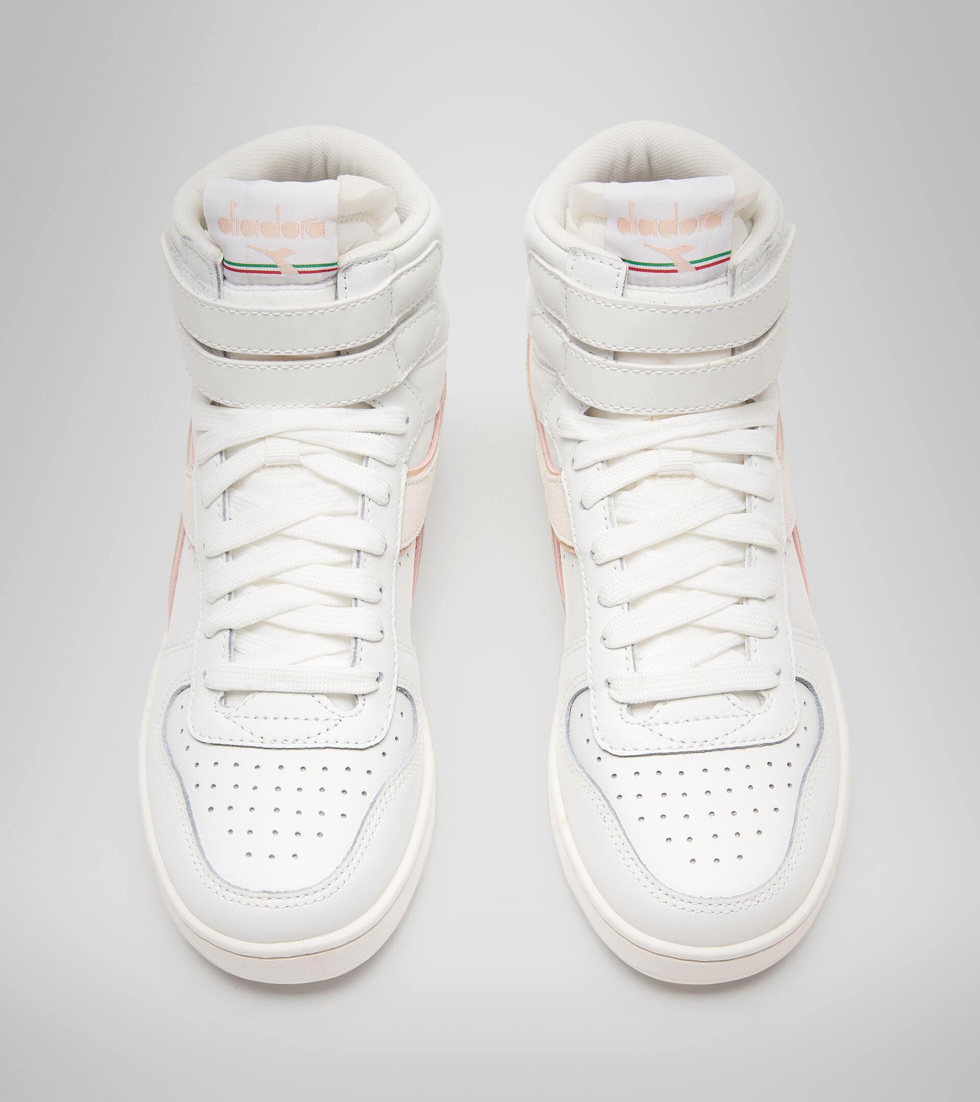 Sports shoes - Women MAGIC BASKET MID LEATHER WN WHITE - Diadora