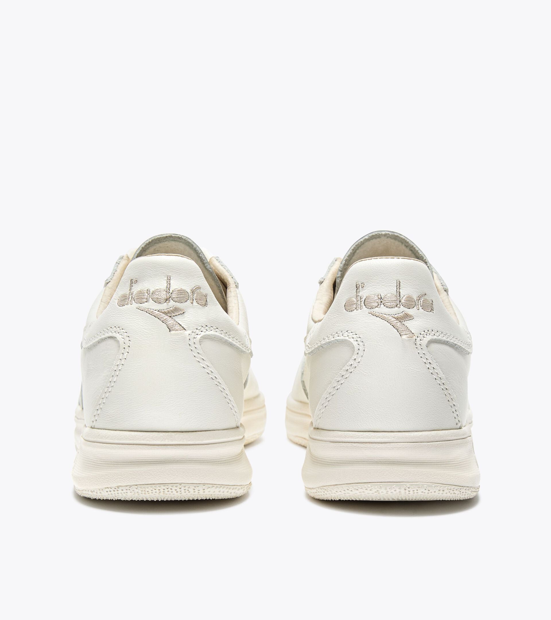 Sneaker Heritage aus Leder - F&uuml;r alle Geschlechter B.ELITE '84 ITALIA WEISS/WEISS - Diadora