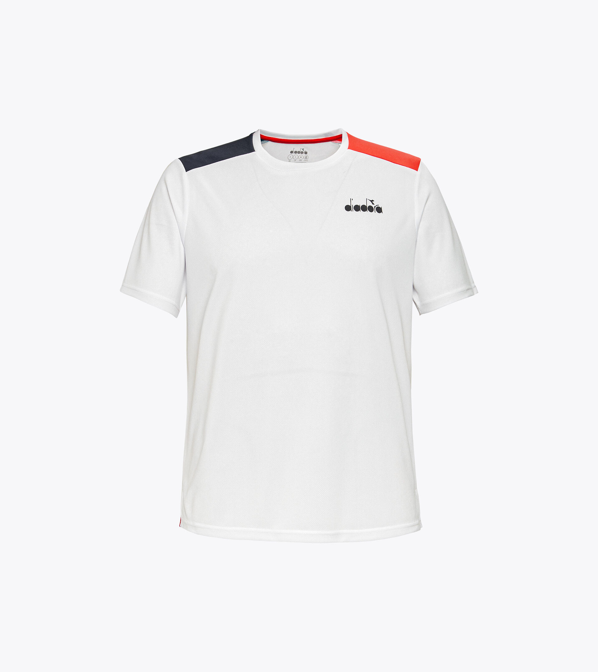 Camiseta de tenis - Hombre SS CORE T-SHIRT T BLANCO VIVO - Diadora
