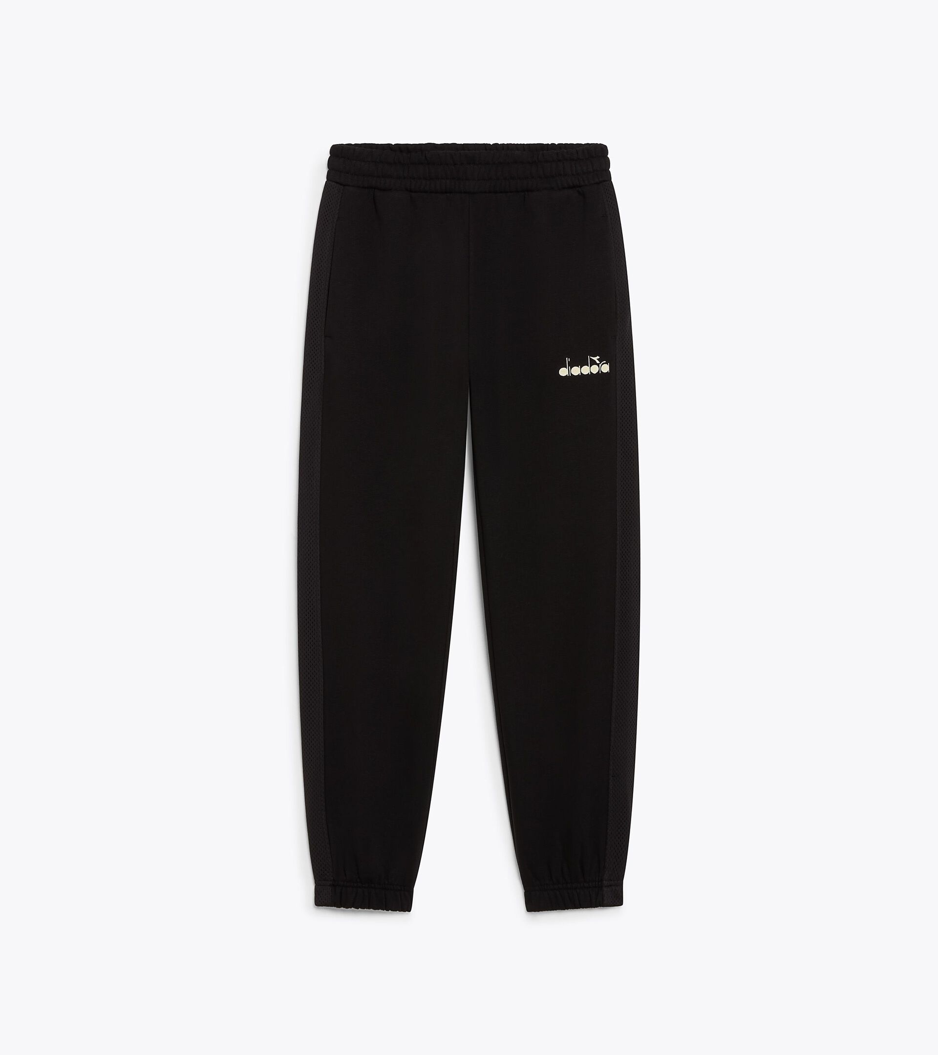 Trousers - Regular fit - Women's L. PANTS LOGO (BR) BLACK - Diadora