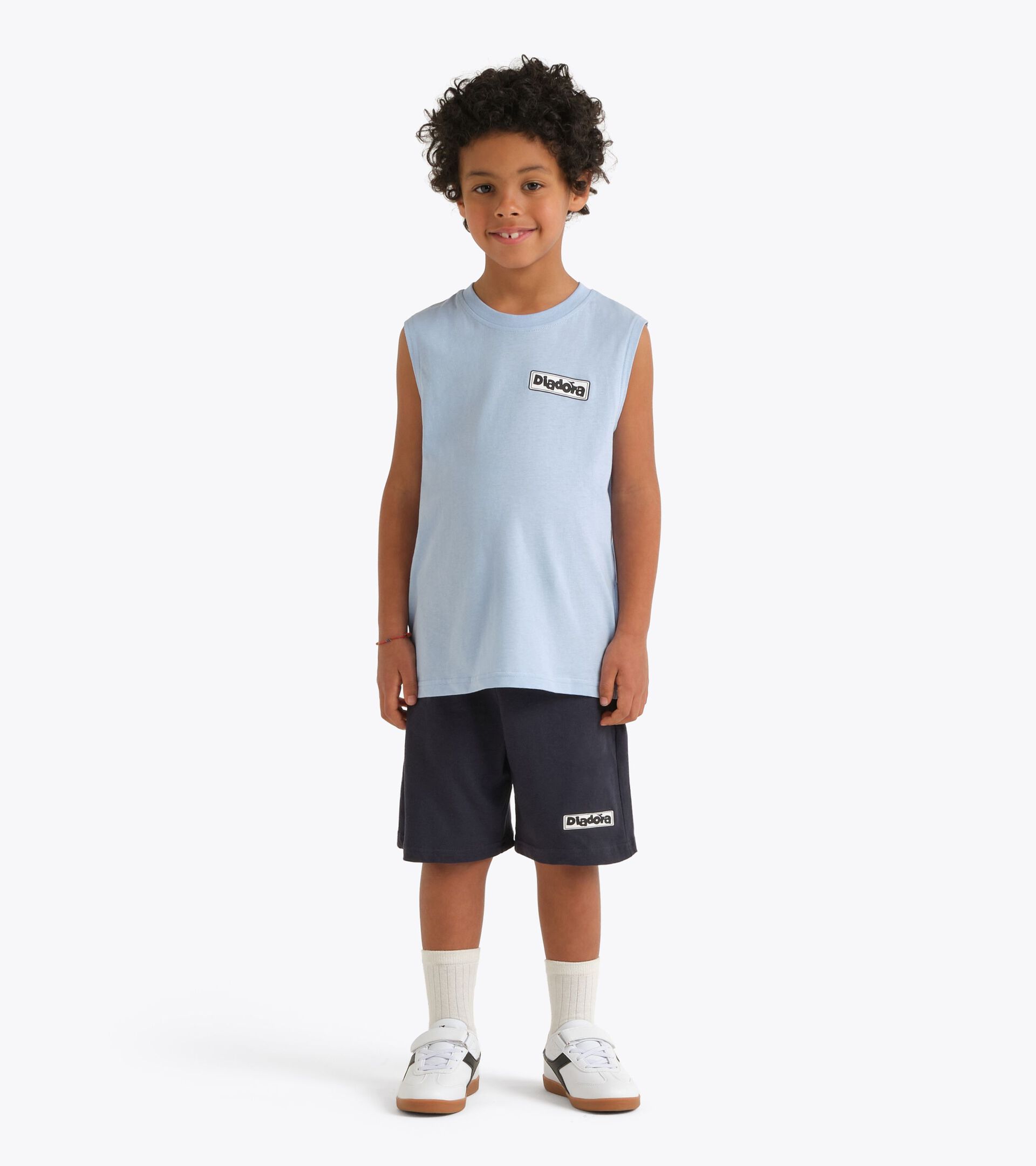 Sports set - Tank top and shorts - Boys
 JB. SET ESS. SPORTS SL SKYWAY BLUE - Diadora