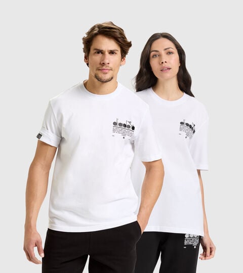 T-shirt in cotone - Unisex T-SHIRT SS MANIFESTO BIANCO OTTICO - Diadora