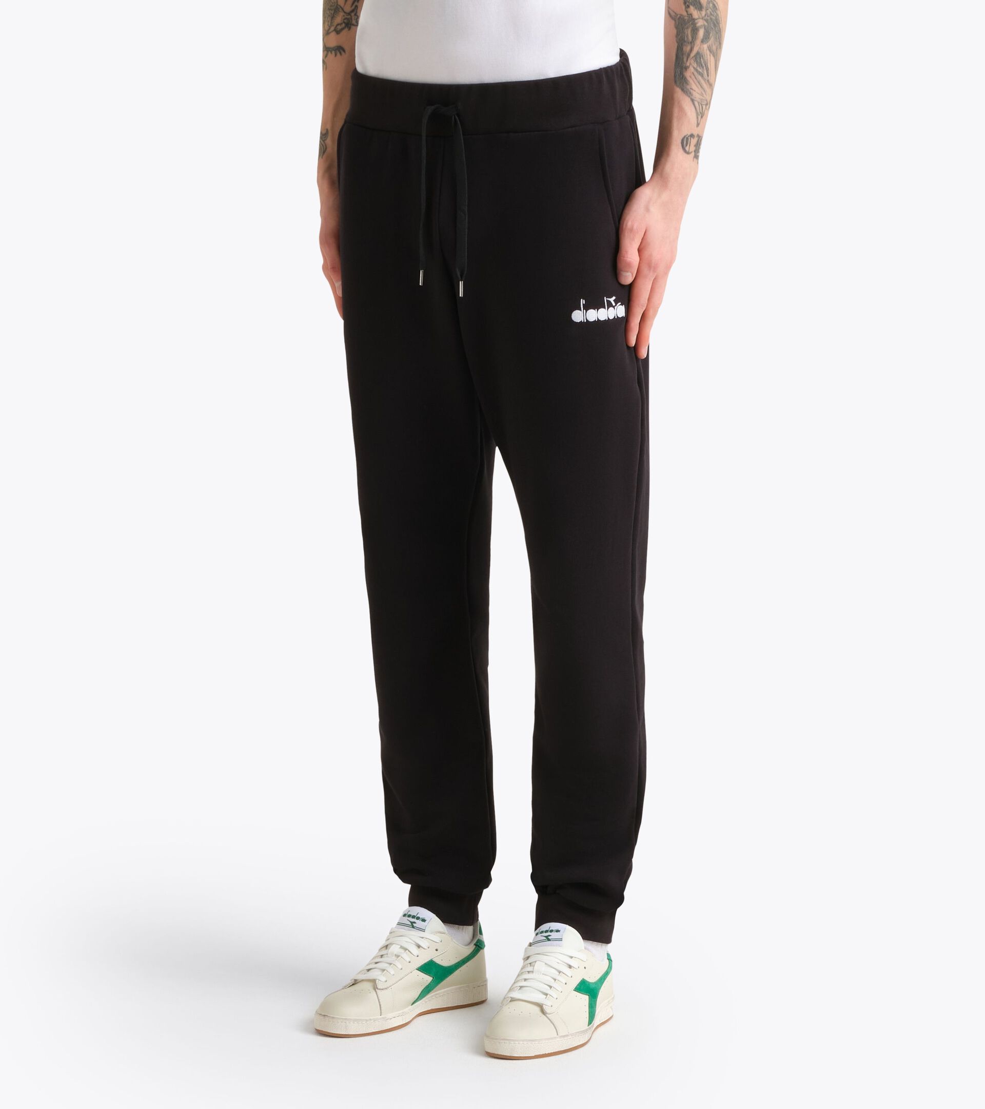 Sweatpants - Men&rsquo;s
 PANTS LOGO BLACK - Diadora