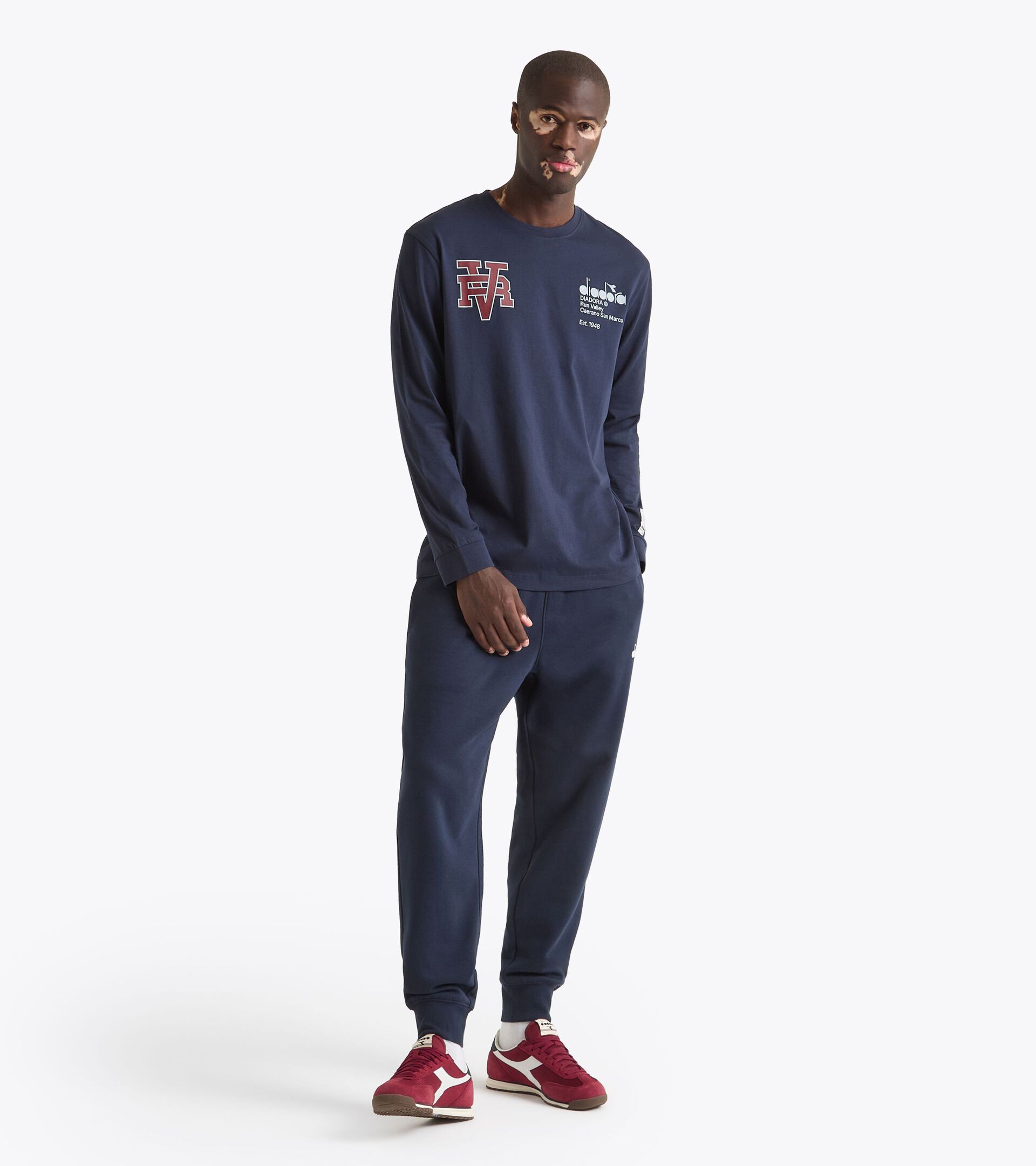 Sports pants - Run Valley - All-gender
PANTS RUN VALLEY BLUE DENIM - Diadora