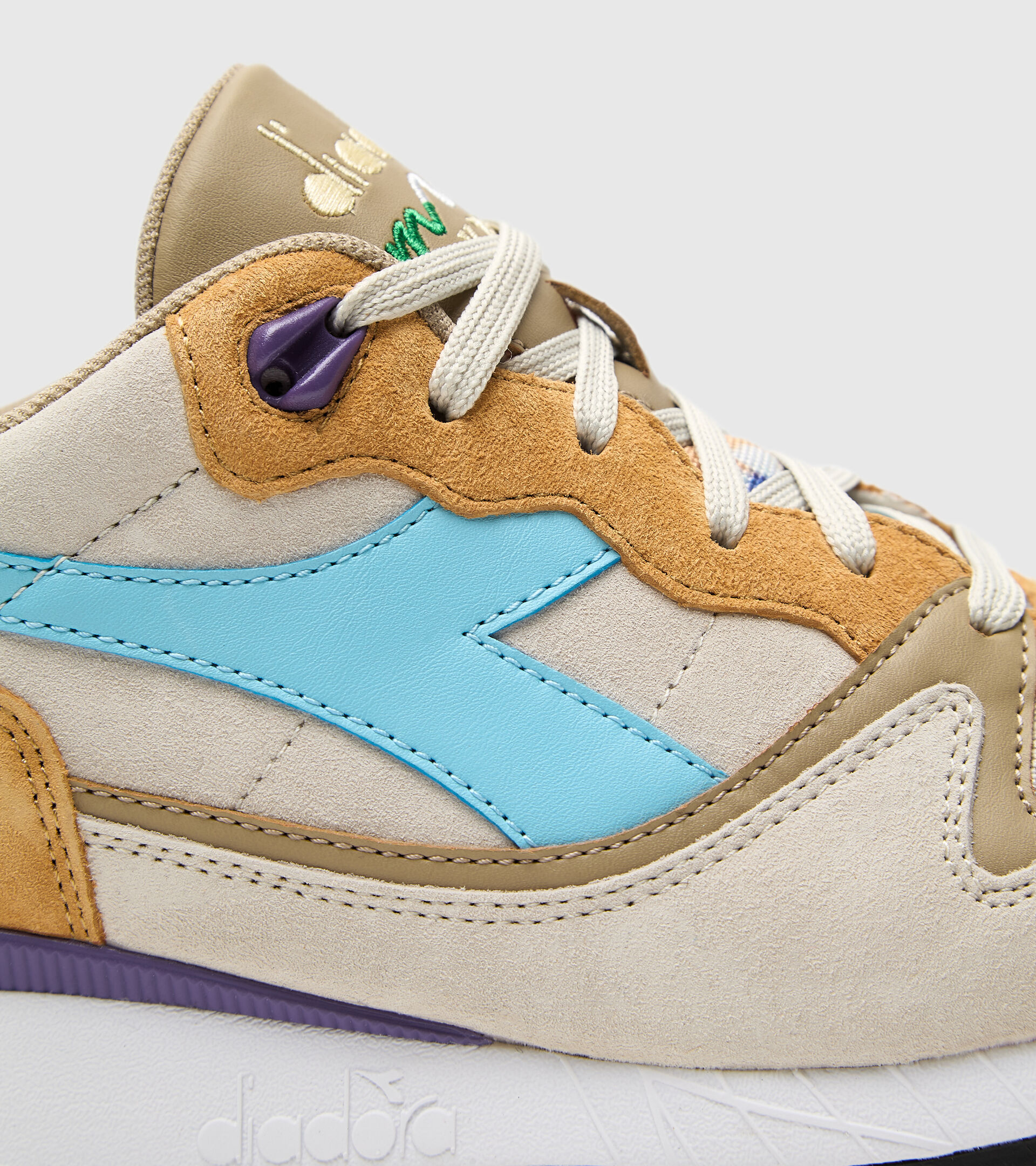 Sports shoes - Unisex V7000 CAMO LIGHT GRAY/OAK BUFF - Diadora