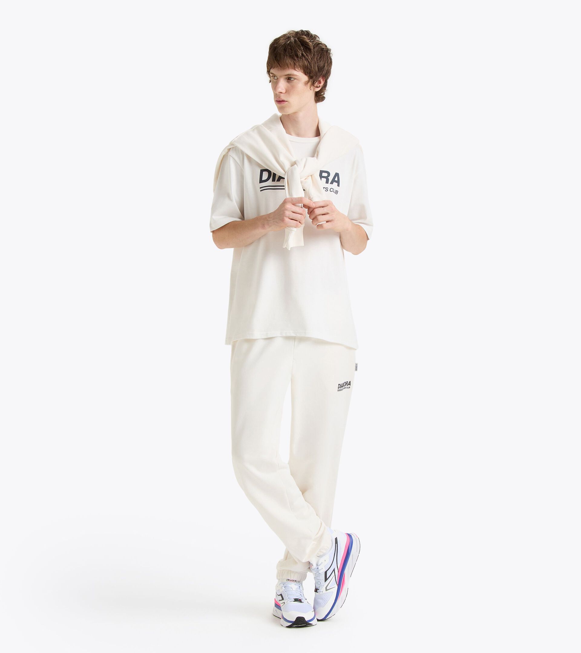 T-shirt and tank top - Made in Italy - All-Gender
 T-SHIRT SS LEGACY WHITE ALYSSUM - Diadora