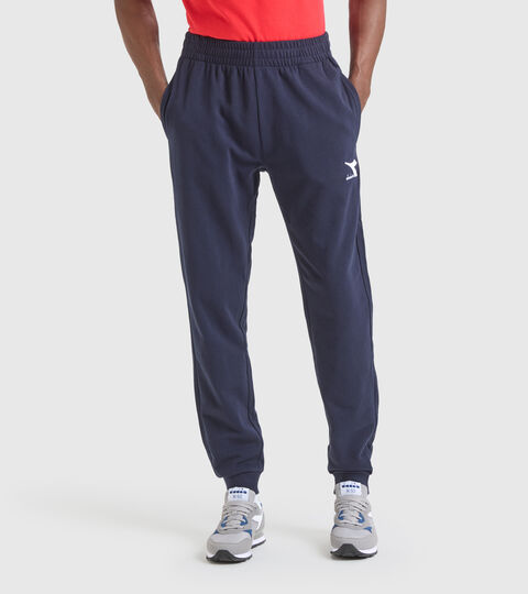 Sportliche Hosen aus Baumwollfrottee - Herren PANT CUFF CORE CABAN BLAU - Diadora
