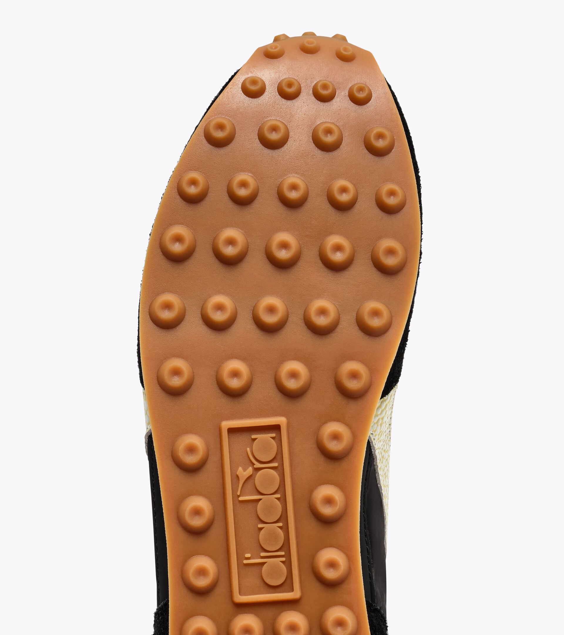 Low-profile leather sneaker - Women&rsquo;s RALLY INDOOR BLACK - Diadora