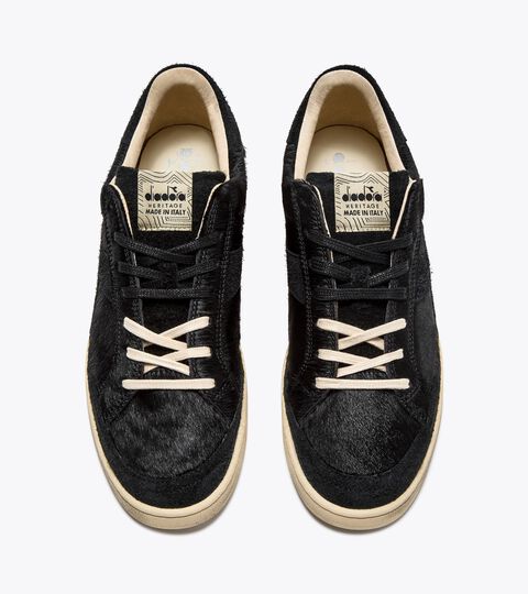 PRESTIGE LUX ITALIA, BLACK Heritage sneaker made from leather - All-gender PRESTIGE LUX ITALIA BLACK - Diadora