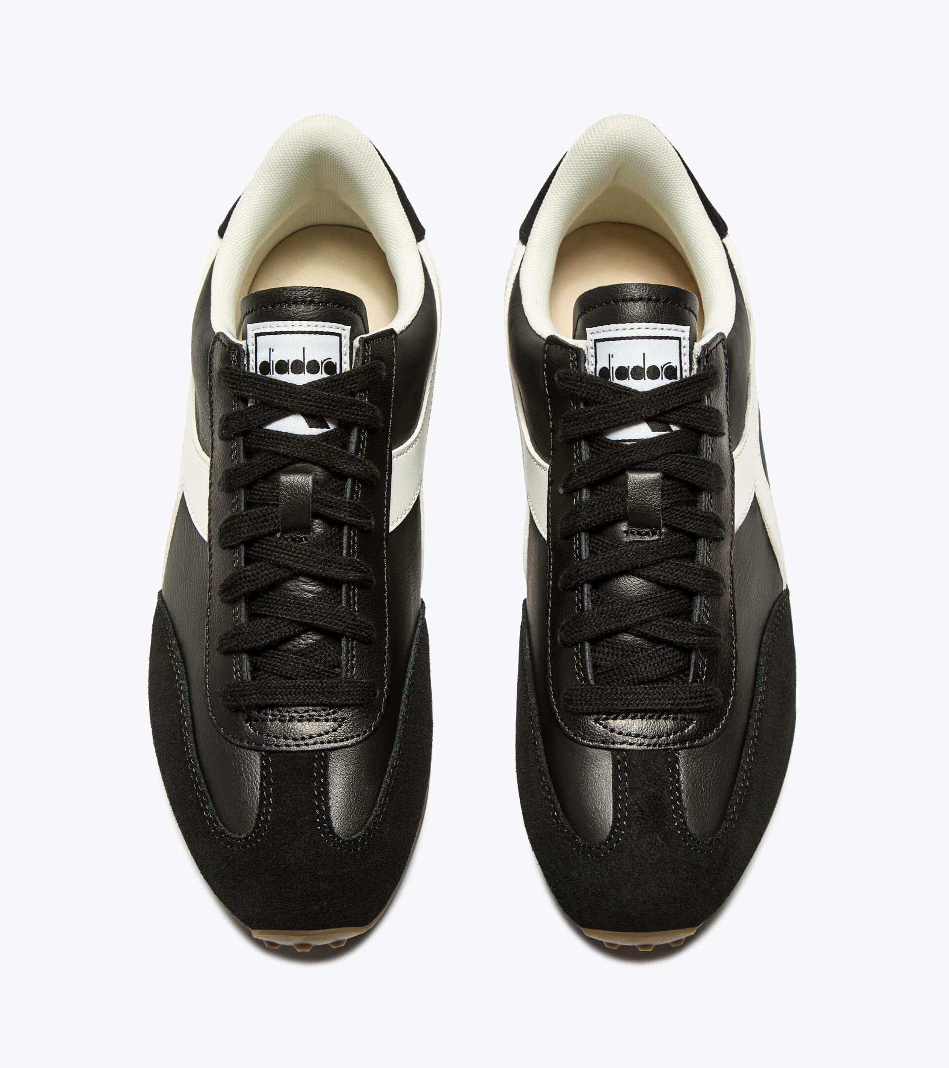 Sneaker mit niedrigem Profil aus Leder - Für alle Geschlechter RALLY L SCHWARZ SCHOENHEIT - Diadora