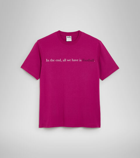 T-SHIRT SS CLASSIC STORY RB, VIOLET RASPBERRY Throwback sports T-shirt - Unisex T-SHIRT SS CLASSIC STORY RB VIOLET RASPBERRY - Diadora
