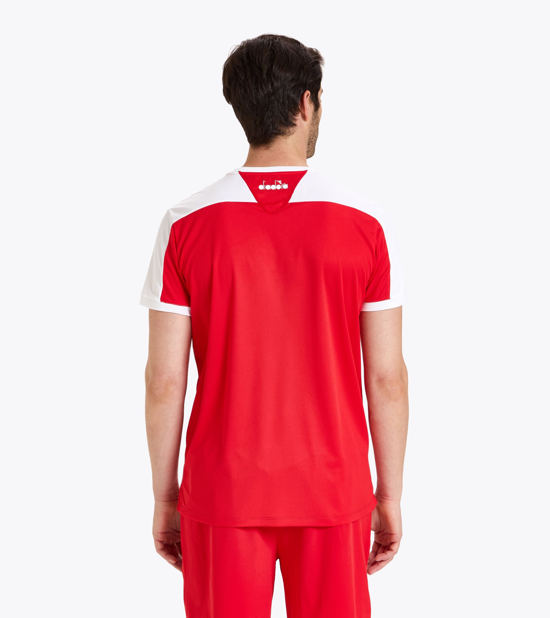 Tennis T-shirt - Men T-SHIRT COURT TOMATO RED - Diadora