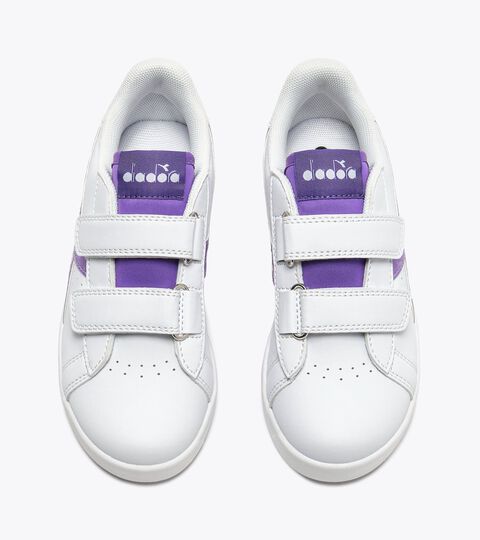 Velcro-closure kids&rsquo; shoe - 4-8 years old  GAME P POOL PS VIOLET TULLE - Diadora