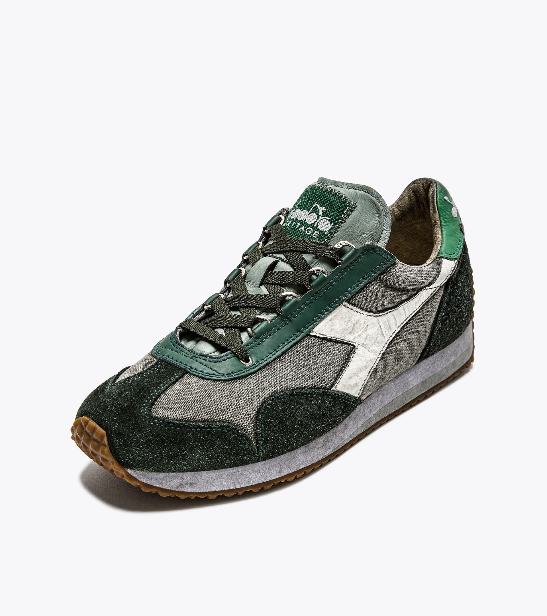 Chaussures Heritage - Gender neutral EQUIPE H DIRTY STONE WASH EVO SLATE GRAY - Diadora