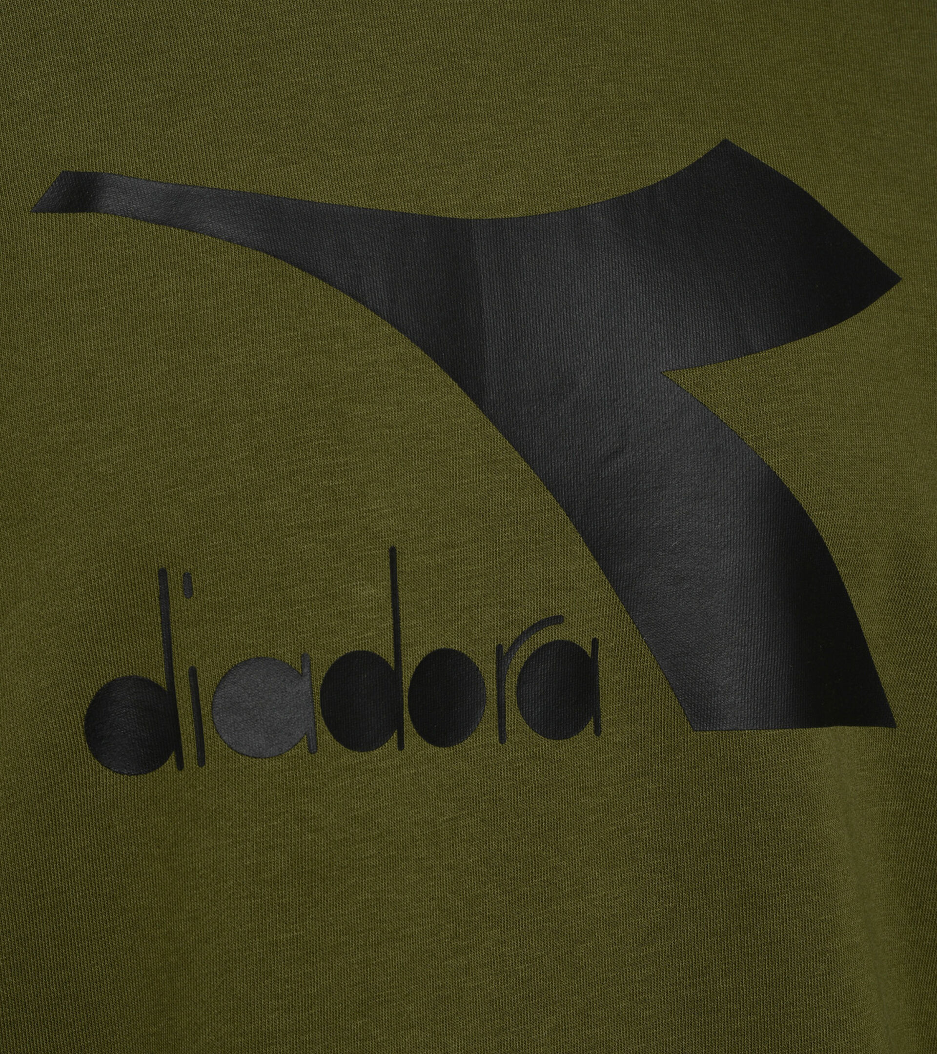 Crew-neck sweatshirt - Men SWEATSHIRT CREW LOGO CHROMIA WINTER MOSS - Diadora