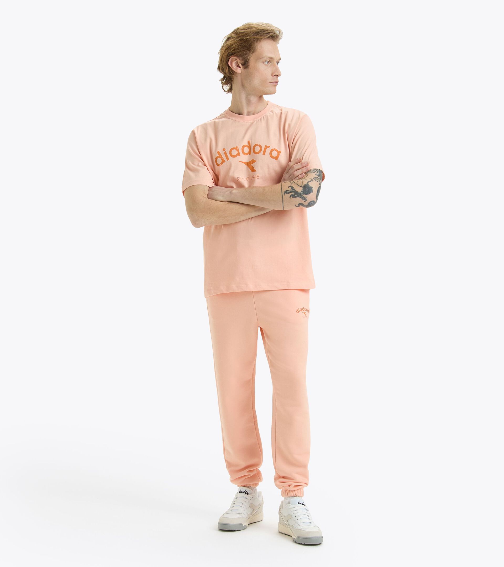 Sweatpants - Gender Neutral PANTS ATHL. LOGO PEACH PARFAIT - Diadora
