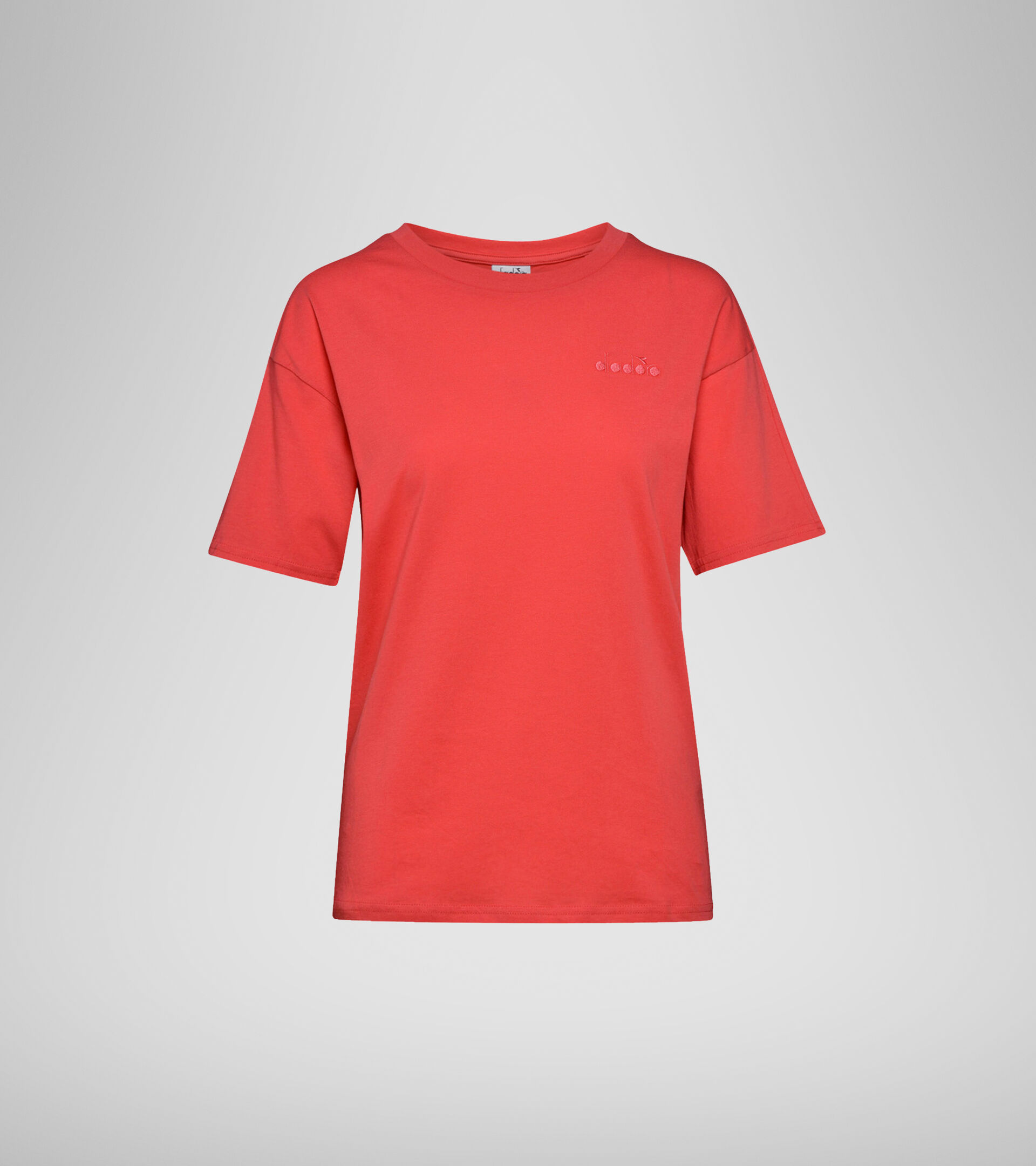 T-shirt - Women  L.SS T-SHIRT CHROMIA OC GERANIUM RED - Diadora