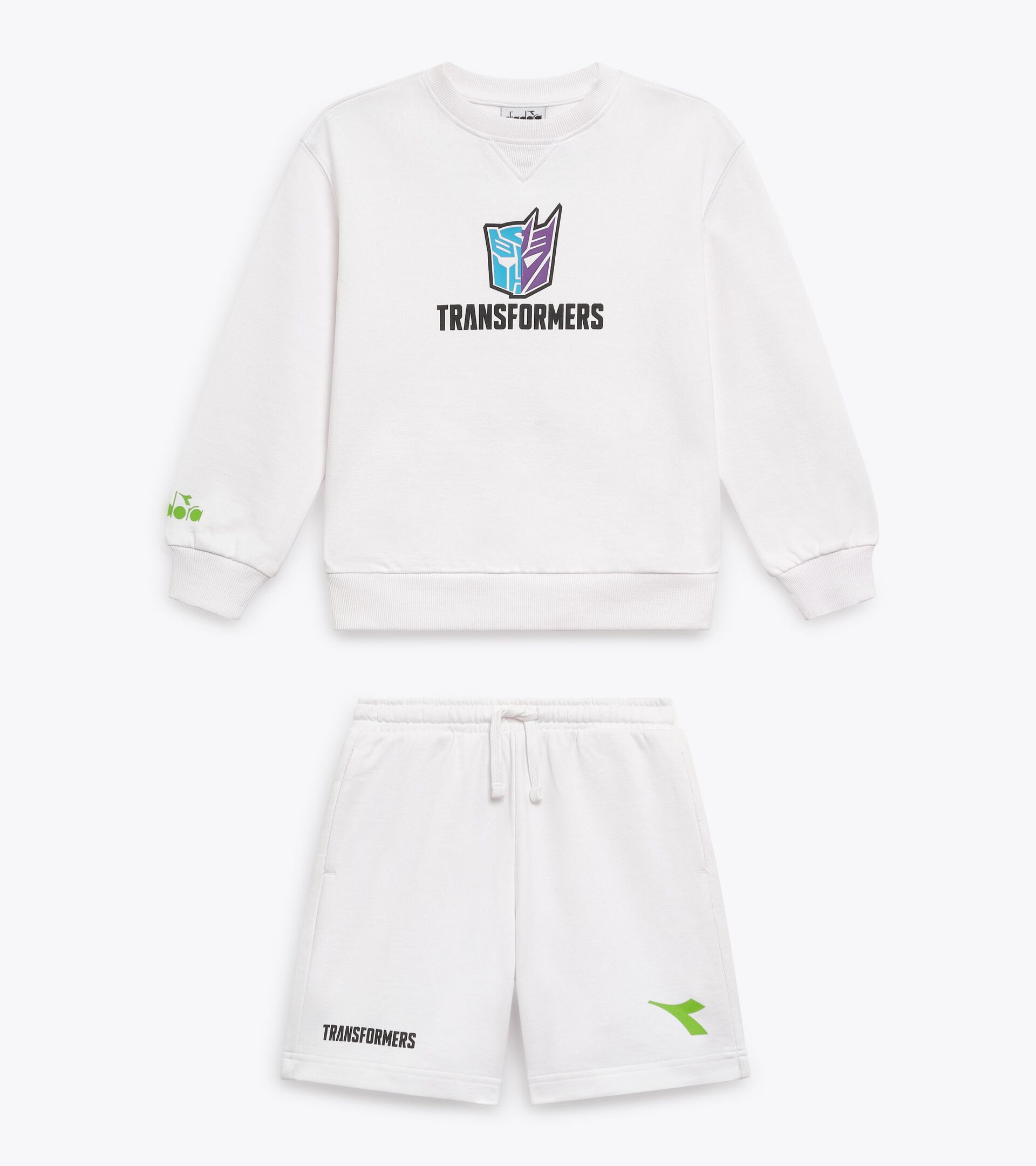 Ensemble de sport Transformers - Gar&ccedil;on
 JB. SET TRFS BLANC VIF - Diadora