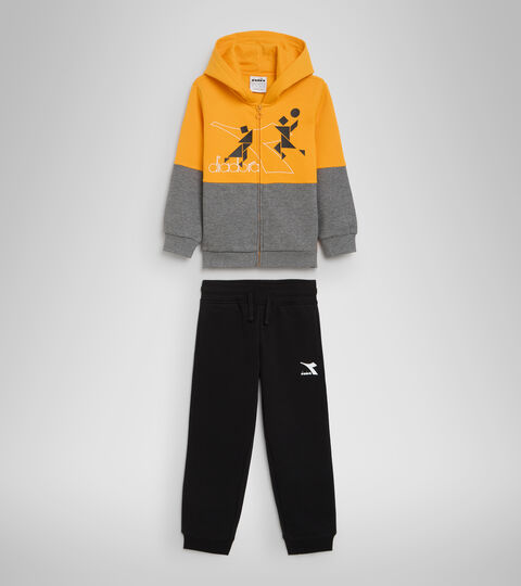 JB.TRACKSUIT HD FZ TWISTER, RADIANT YELLOW Sports tracksuit - Kids JB.TRACKSUIT HD FZ TWISTER RADIANT YELLOW - Diadora