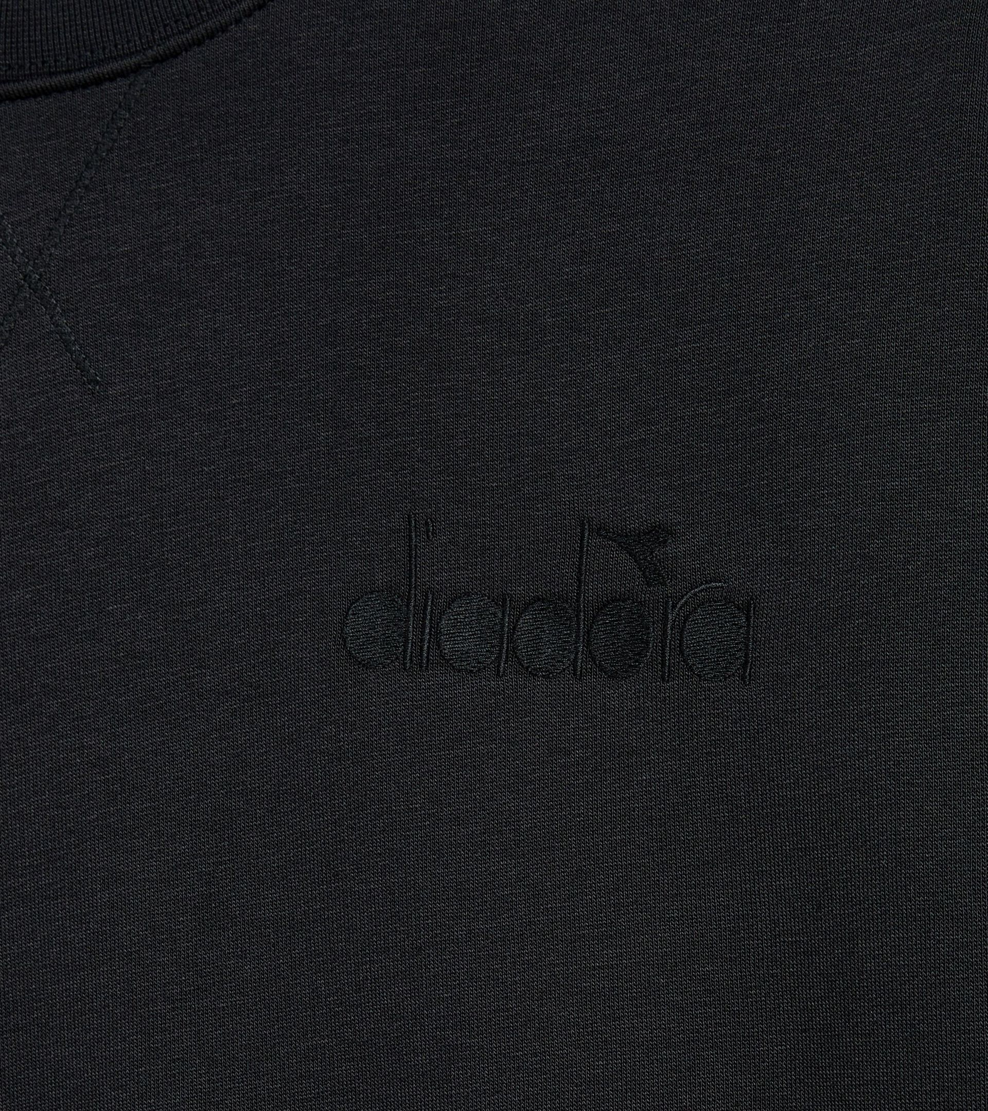 Sweatshirt - Gender Neutral SWEATSHIRT CREW ATHL. LOGO BLACK - Diadora