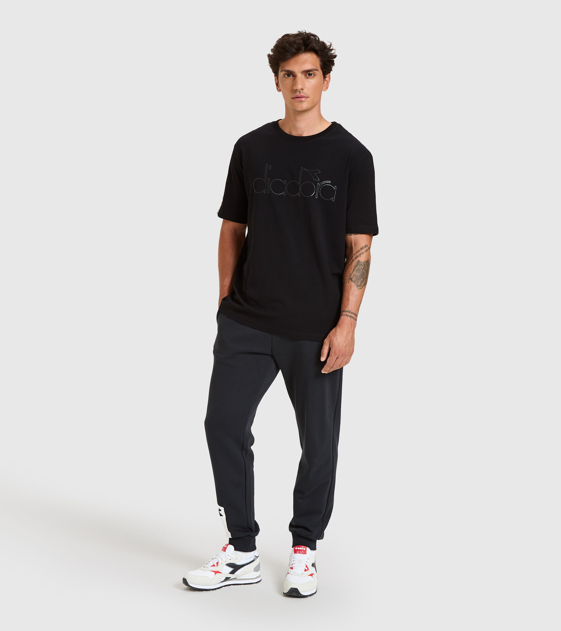 T-shirt - Unisex T-SHIRT SS DIADORA HD BLACK - Diadora