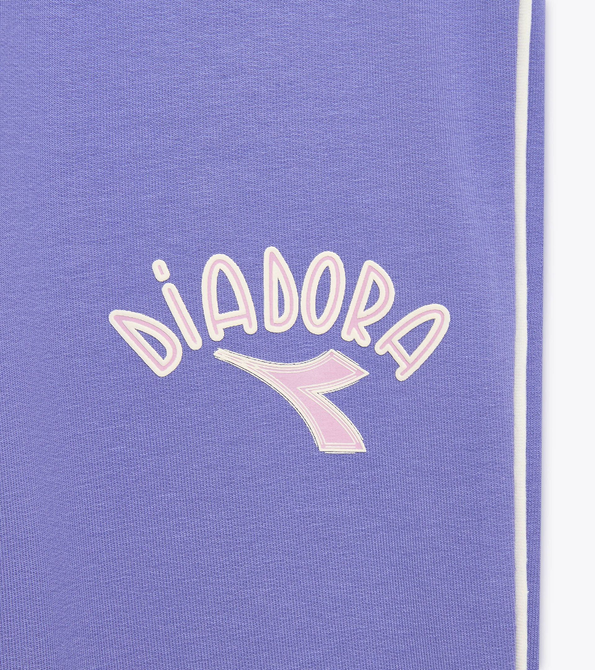 Stretchy leggings - Girls JG. LEGGINGS LOGO IRIS BLOOM - Diadora