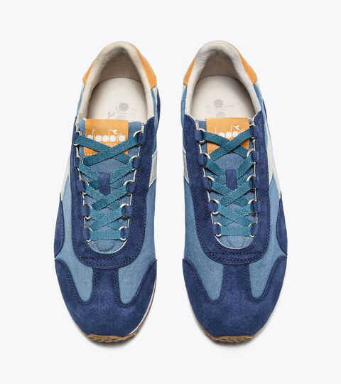 Heritage sneaker - All-Gender EQUIPE CANVAS SW EVO BLUE COOP - Diadora