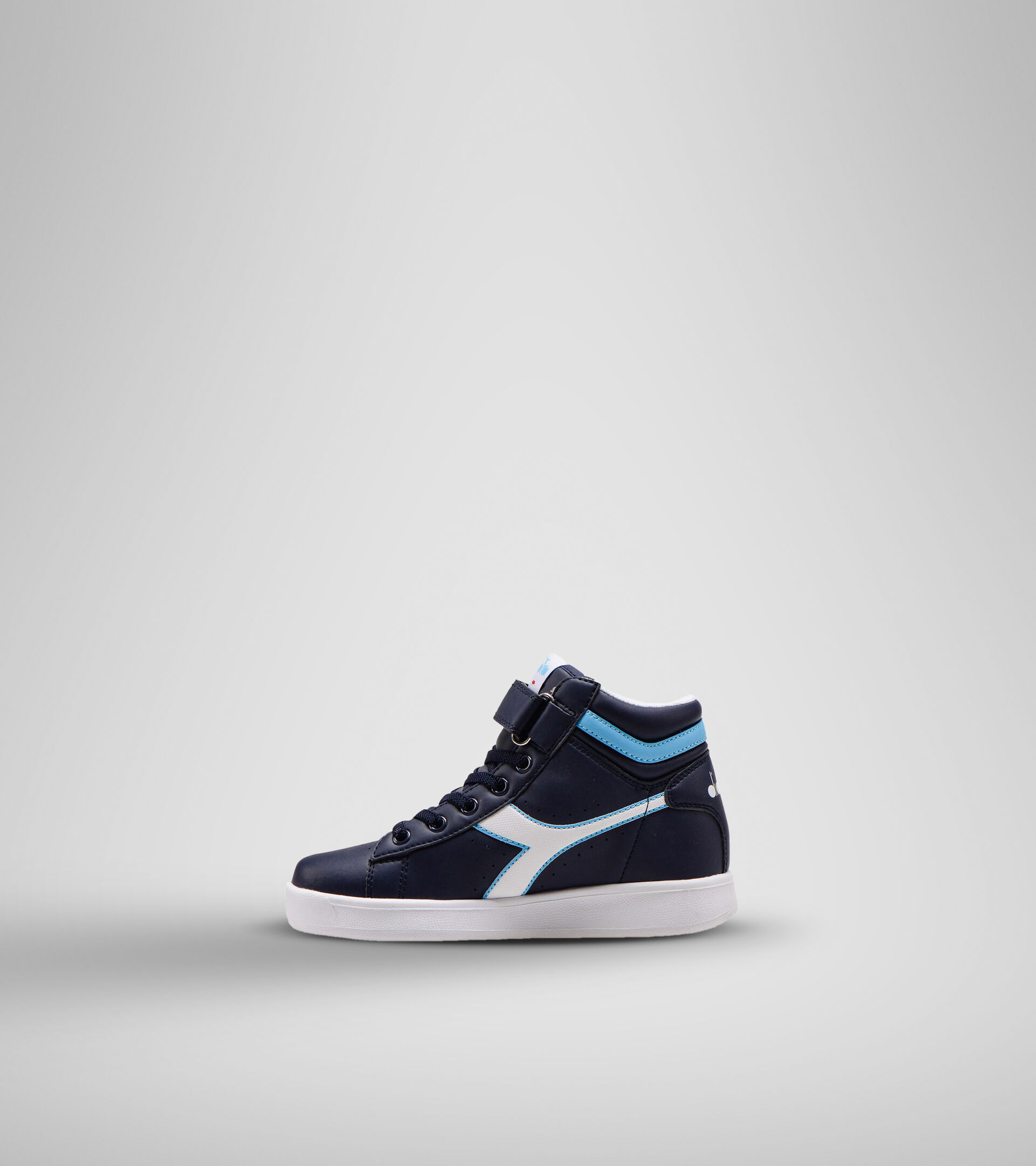 Sports shoes - Kids 4-8 years GAME P HIGH PS CORSAIR/SKY BLUE INTENSE - Diadora