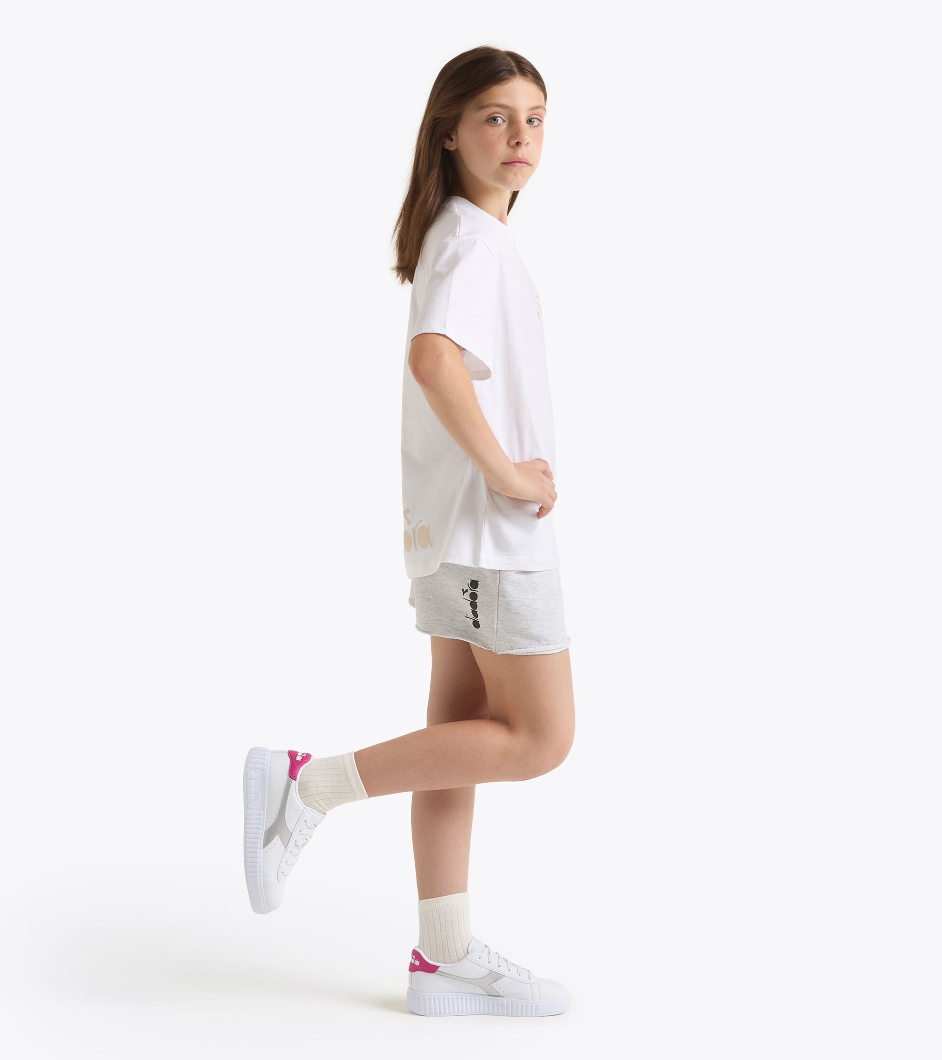 Camiseta de manga corta -  Niño
 JU. T-SHIRT SS DISTRICT MARSHMALLOW - Diadora